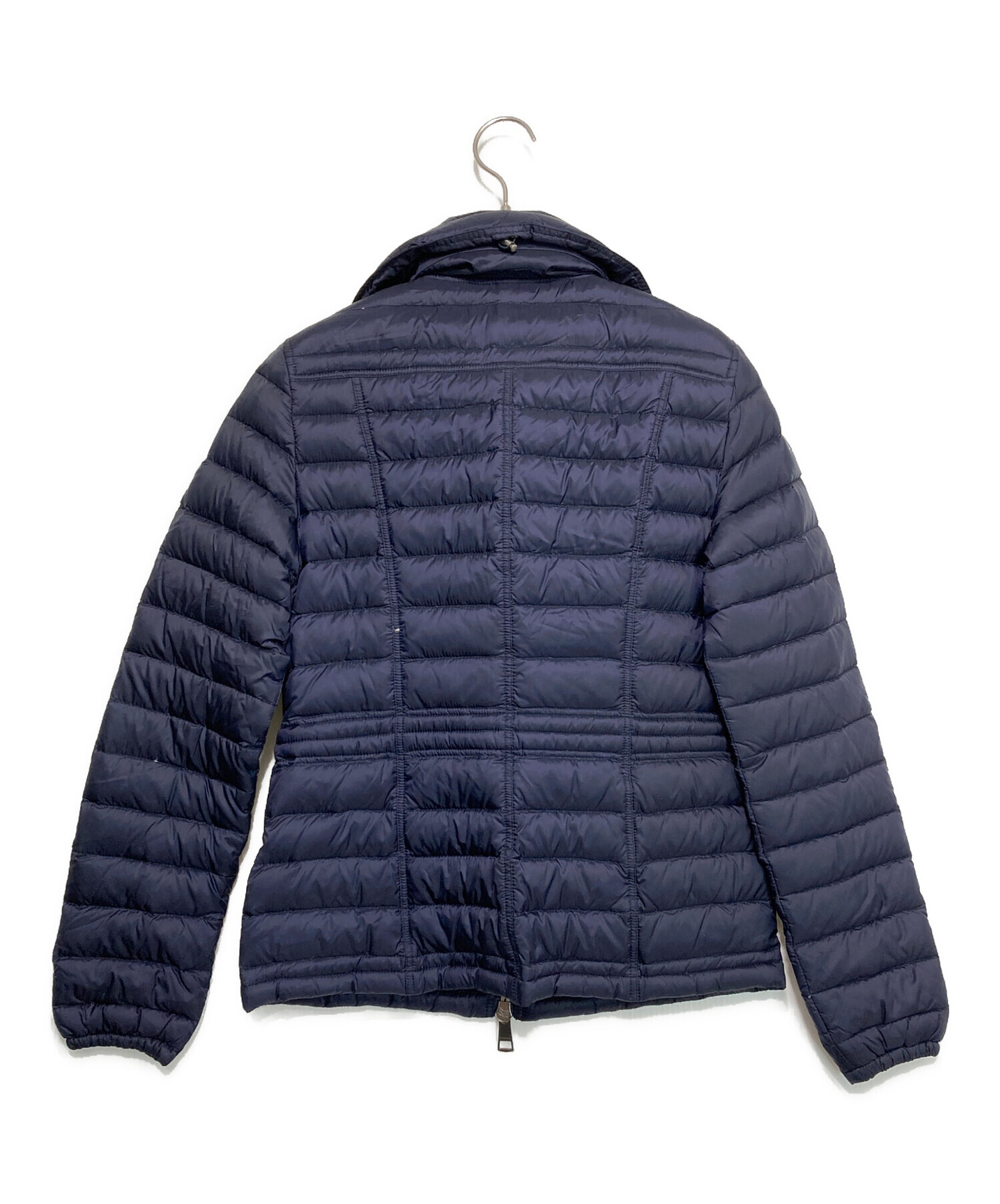 ★BURBERRY LONDON★ダウンジャケット　ネイビー／レディース36 中古・古着通販】BURBERRY (バーバリー) デタッチャブルフードダウン