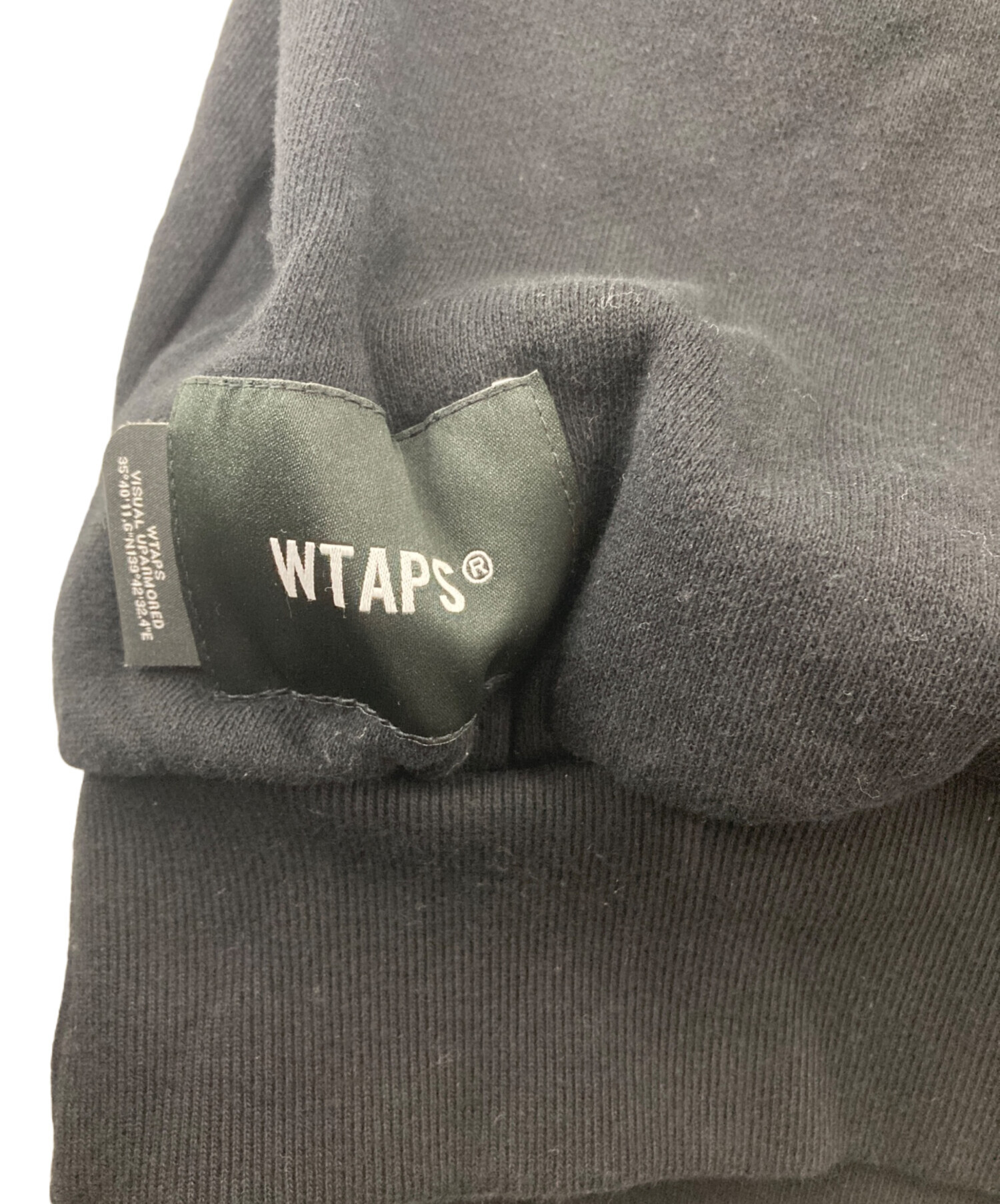 中古・古着通販】WTAPS (ダブルタップス) FORTLESS SWEATER ブラック  
