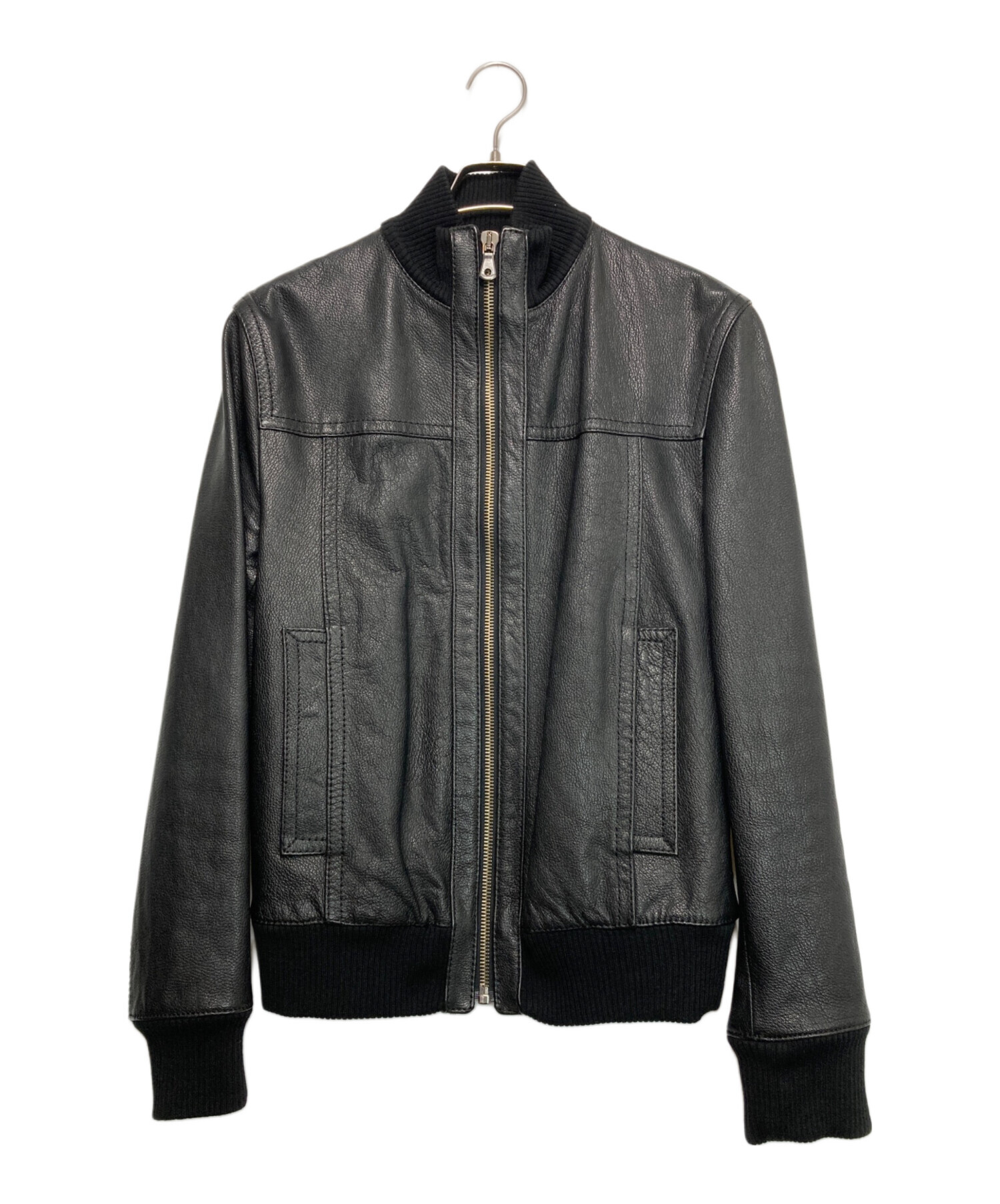 DOLCE &GABBANA シープスキン　レザージャケット　ダメージ加工 DOLCE &GABBANA シープスキン レザージャケット ダメージ加工 ドルチェ