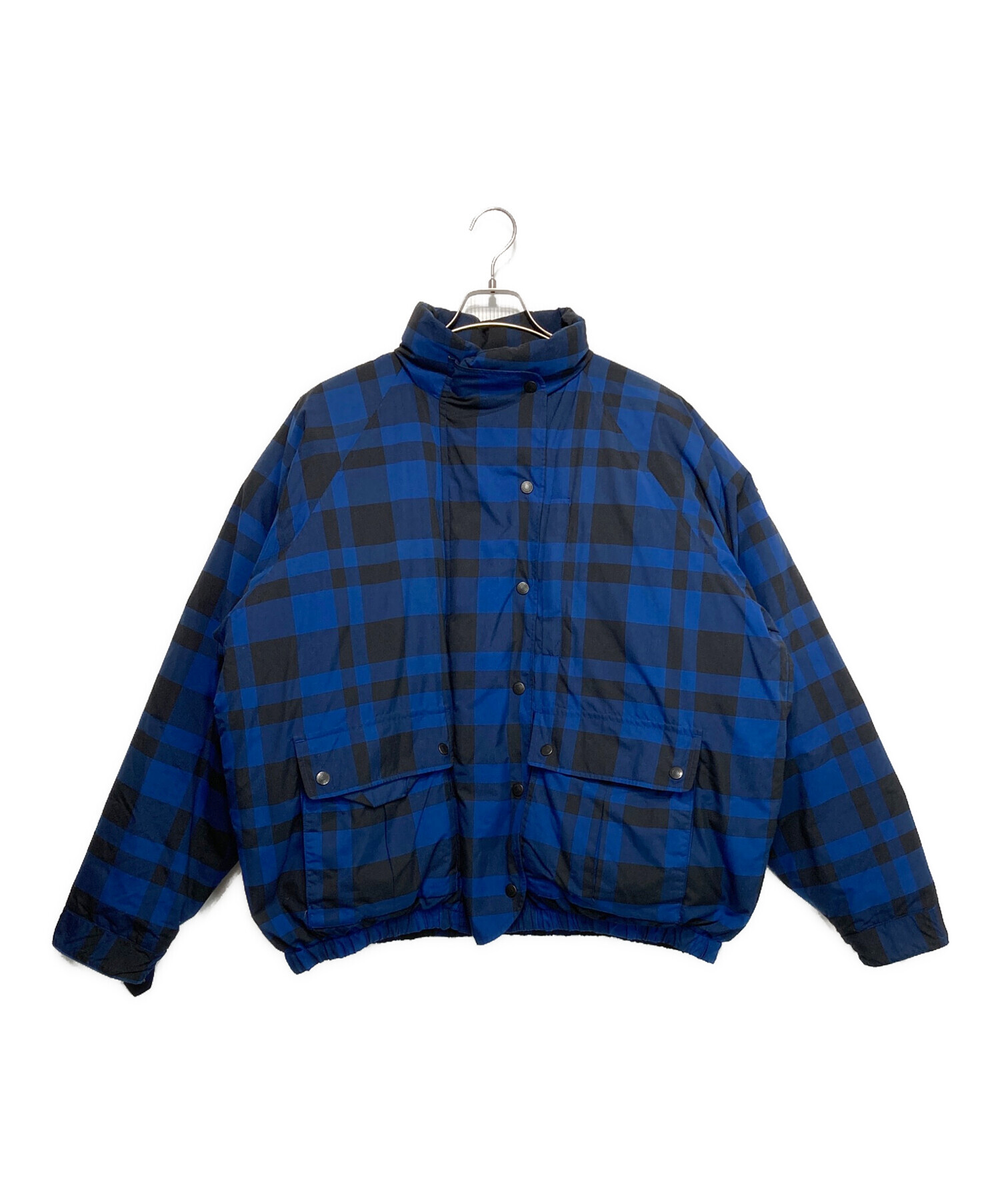 美品 POLO ラルフローレン チェック柄ダウンジャケット Lサイズ 中古・古着通販】POLO RALPH LAUREN (ポロ・ラルフローレン