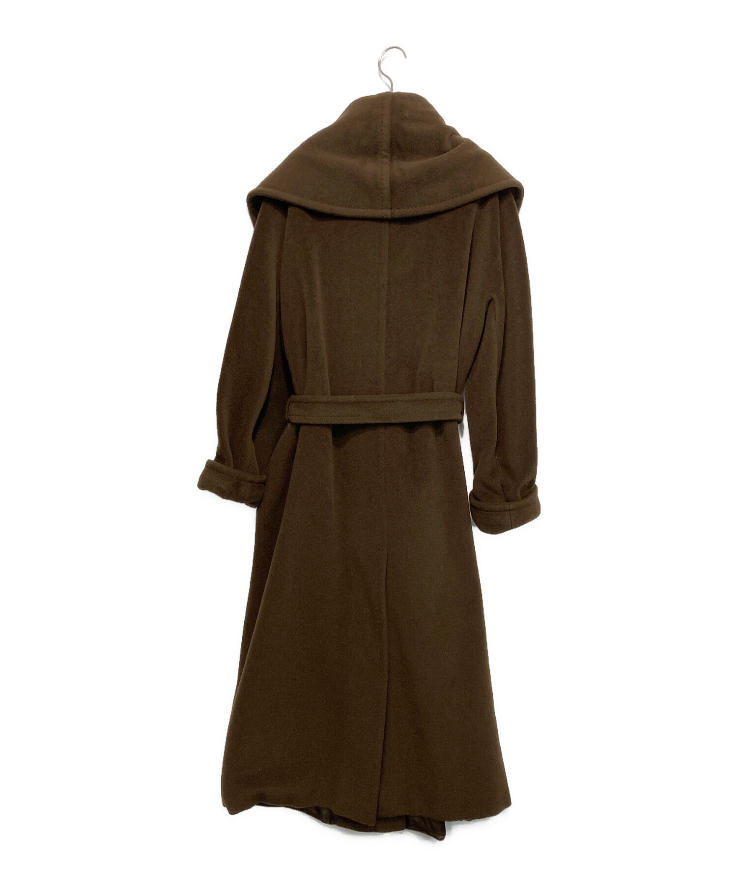 中古・古着通販】MaxMara (マックスマーラ) カシミヤ混ビッグカラー