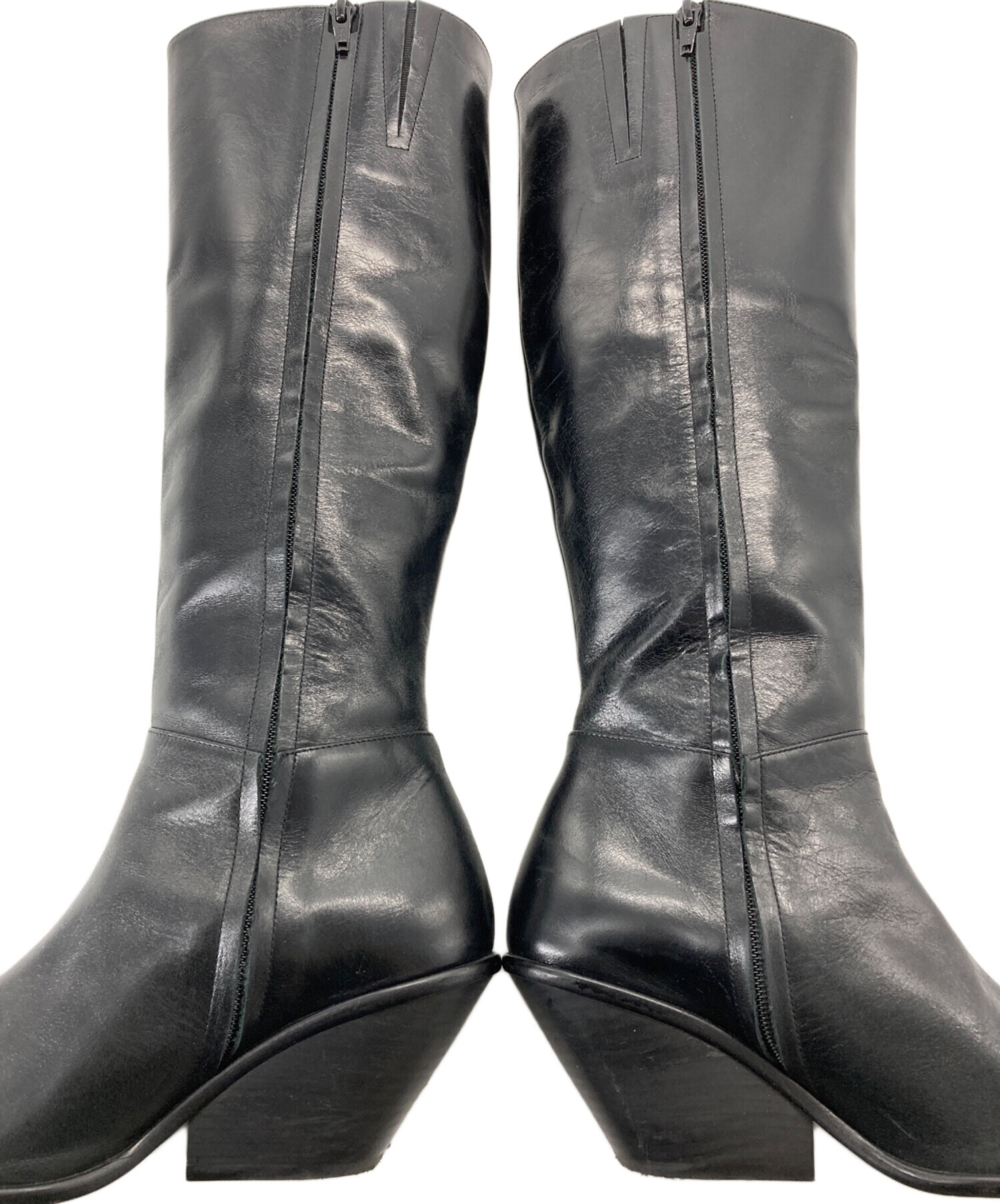 中古・古着通販】UNTISHOLD (アンチショルド) スクエアトゥロング