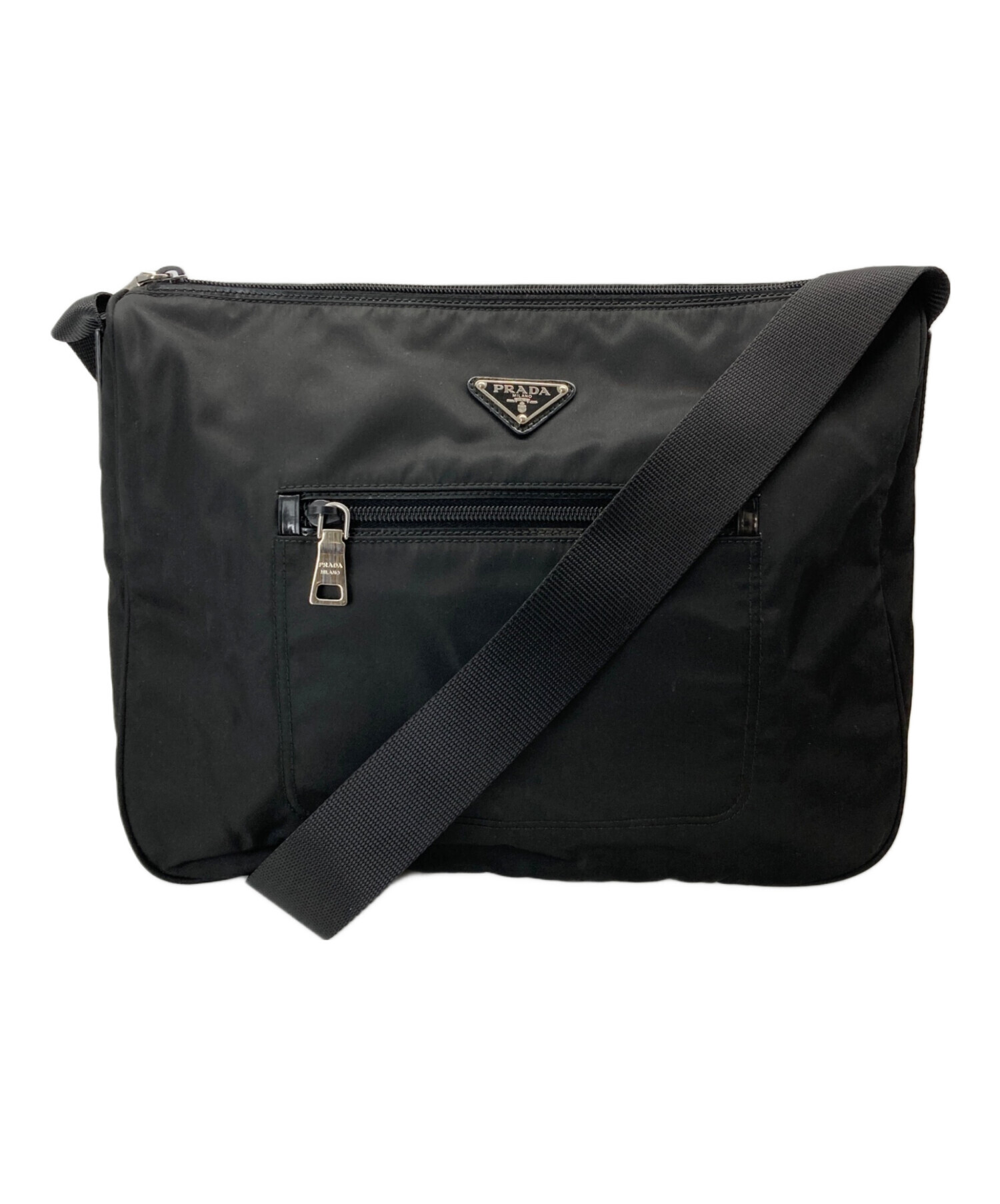 中古・古着通販】PRADA (プラダ) TESSUTO CALFショルダーバッグ