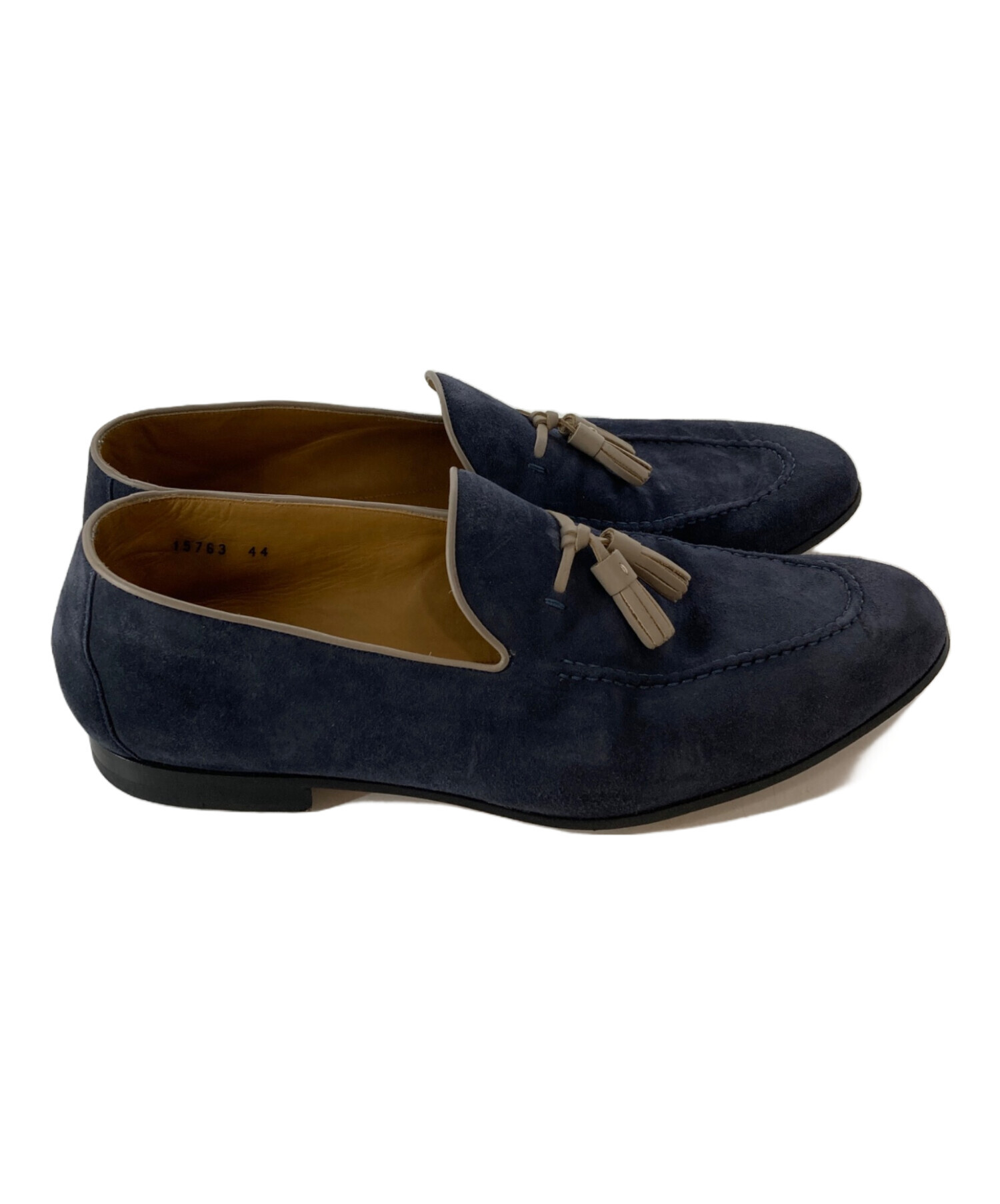 中古・古着通販】MAGNANNI (マグナーニ) タッセルローファー ネイビー