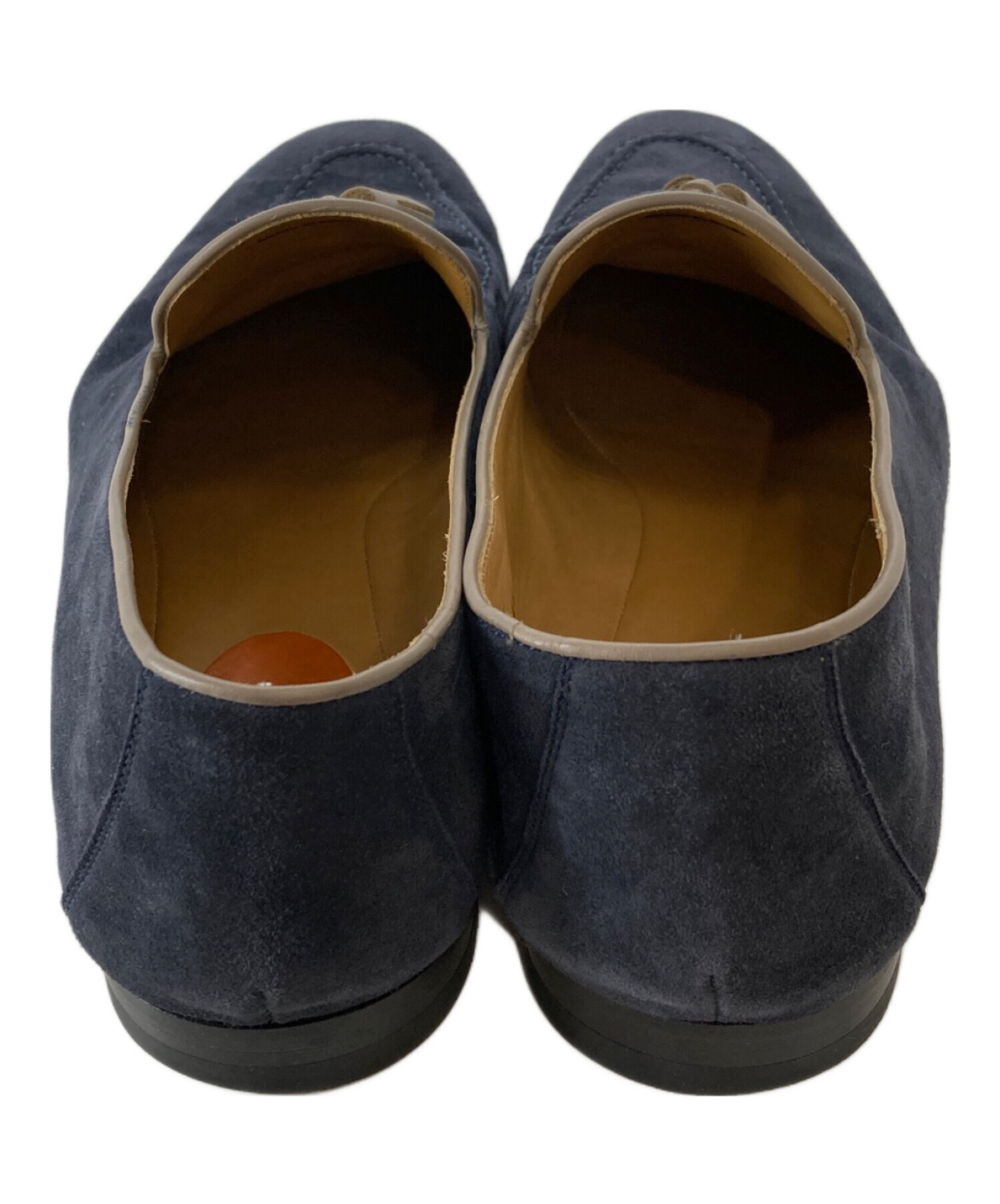 MAGNANNI ネイビー ローファー　ハートロゴ FLEX ハートモチーフ ローファー ブラック | 35610 BL – MAGNANNI