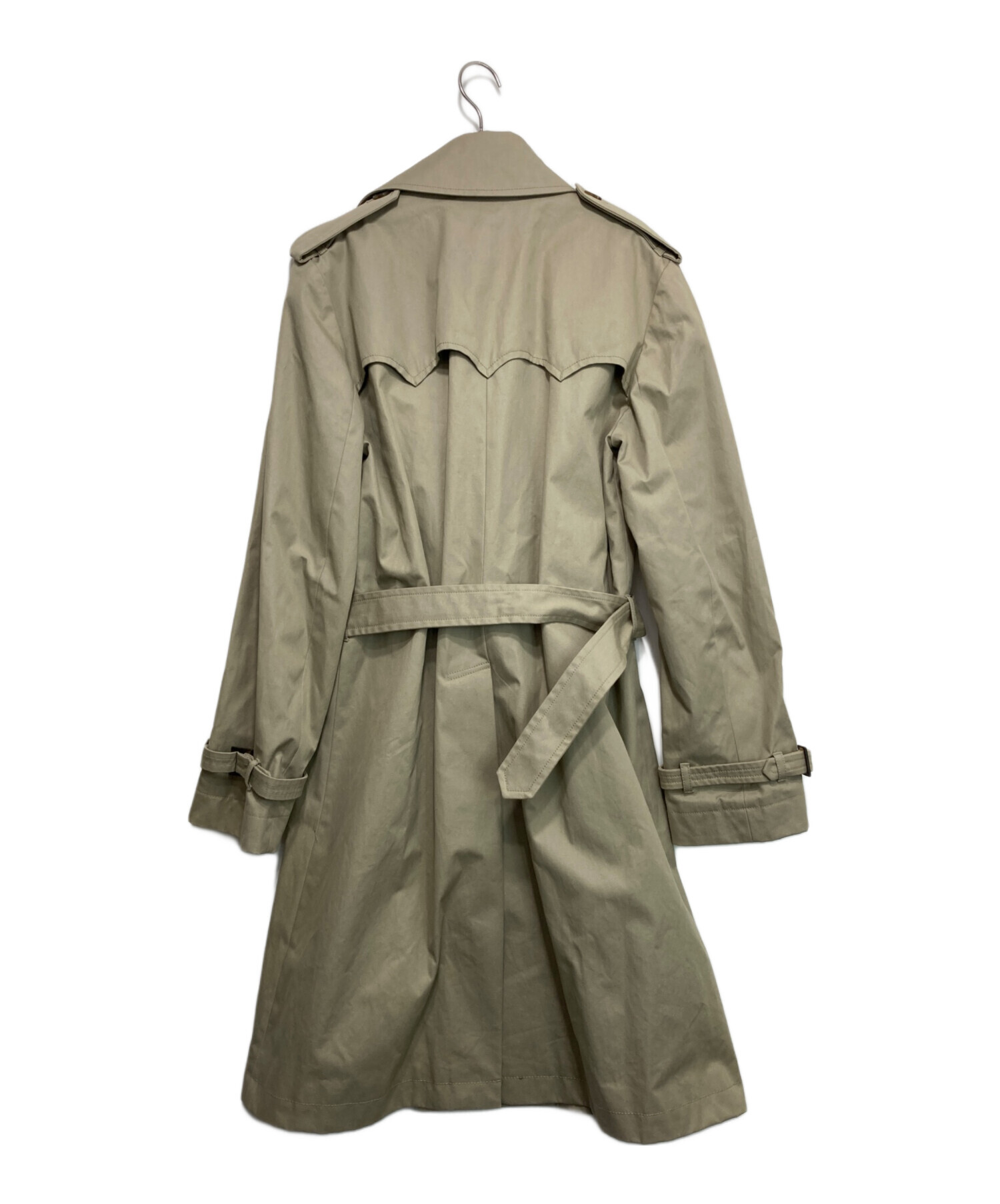 【英国製】dunhill ダンヒル トレンチコート マキシ丈 ベージュ メンズ 中古・古着通販】dunhill (ダンヒル) トレンチコート ベージュ サイズ
