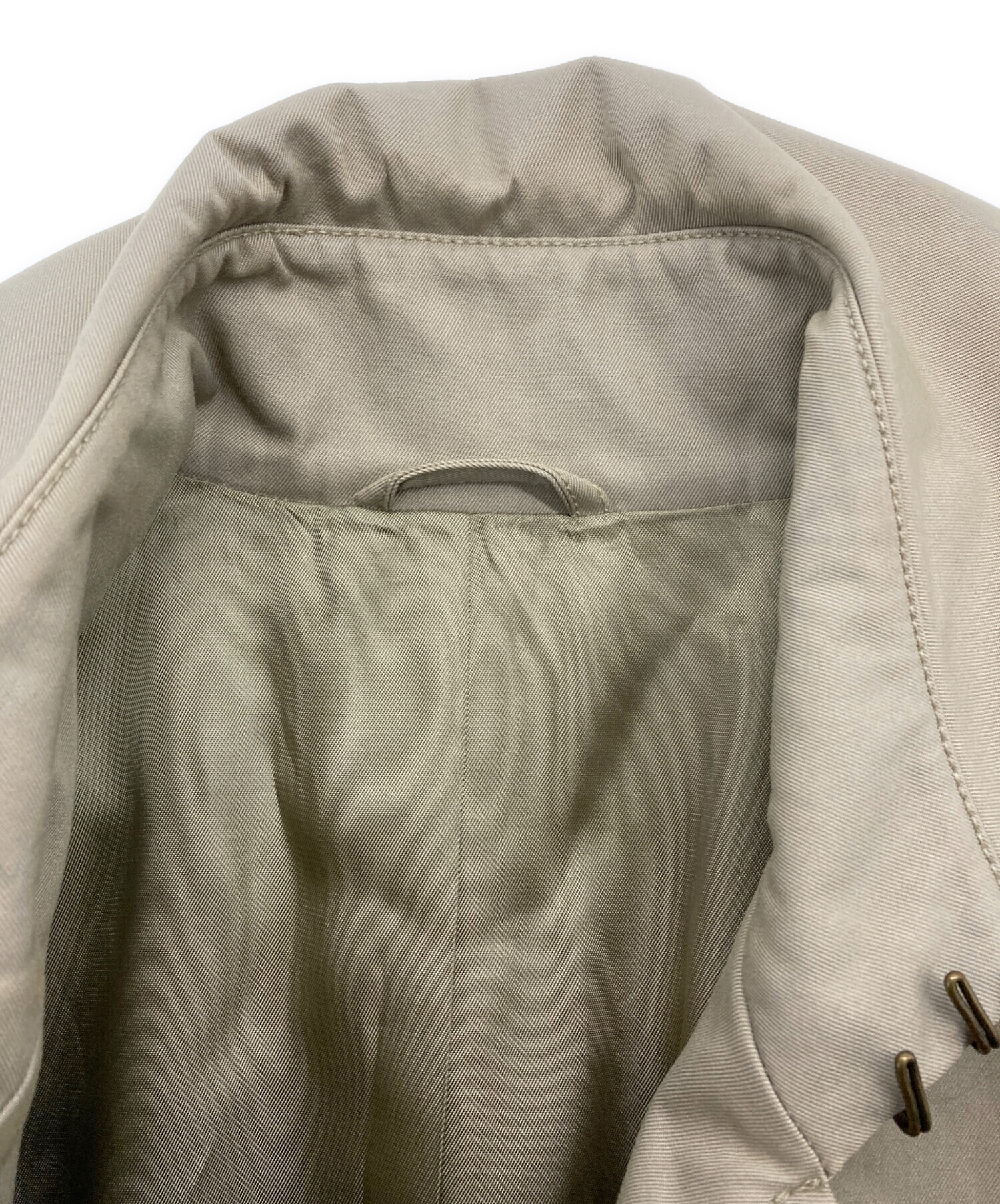 中古・古着通販】dunhill (ダンヒル) トレンチコート ベージュ サイズ