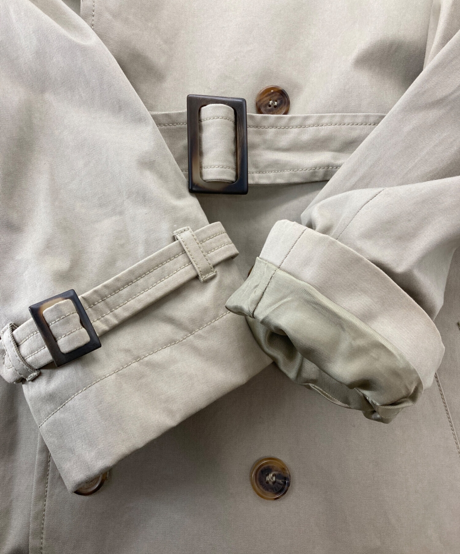 中古・古着通販】dunhill (ダンヒル) トレンチコート ベージュ サイズ