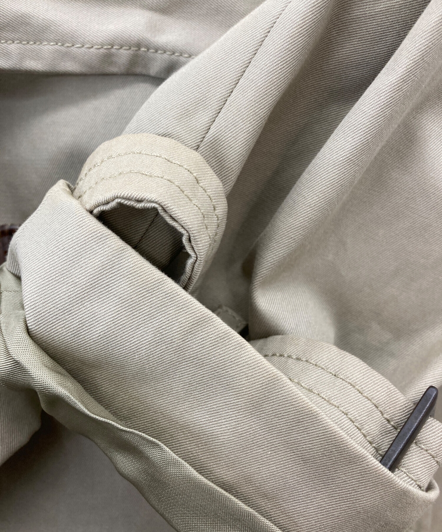 中古・古着通販】dunhill (ダンヒル) トレンチコート ベージュ