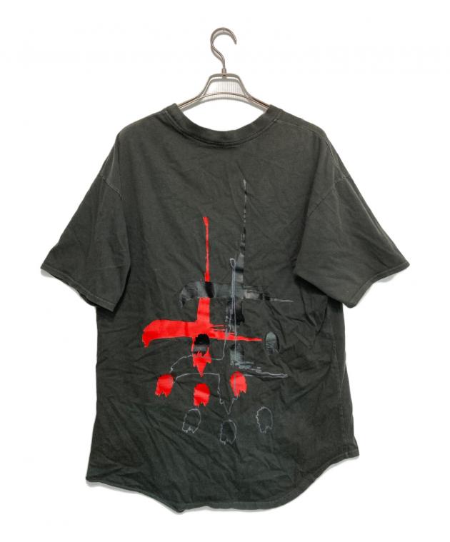 中古・古着通販】CVTVLIST (カタリスト) 刺繍Tシャツ ブラック サイズ