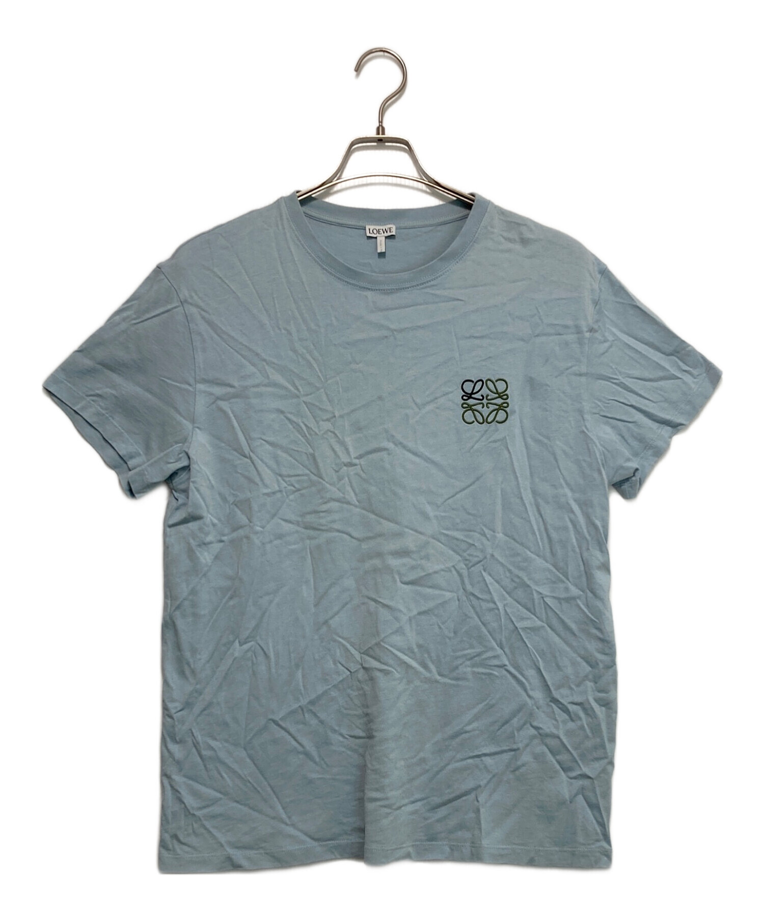 中古・古着通販】LOEWE (ロエベ) Anaglam Tee ブルー サイズ:M 