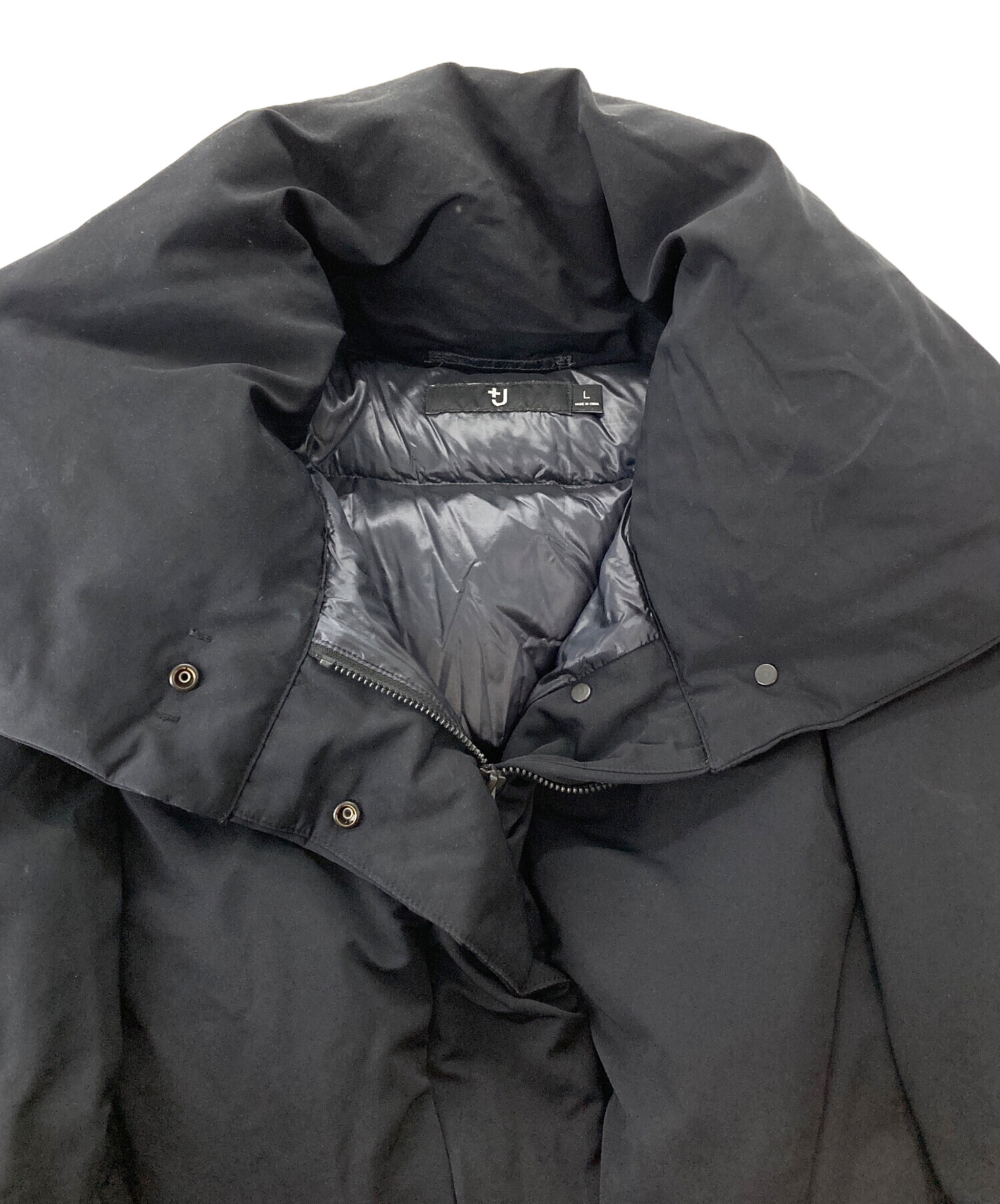 +J ハイブリッドダウン　ブラック　XL ユニクロ公式 | ハイブリッドダウンパーカ