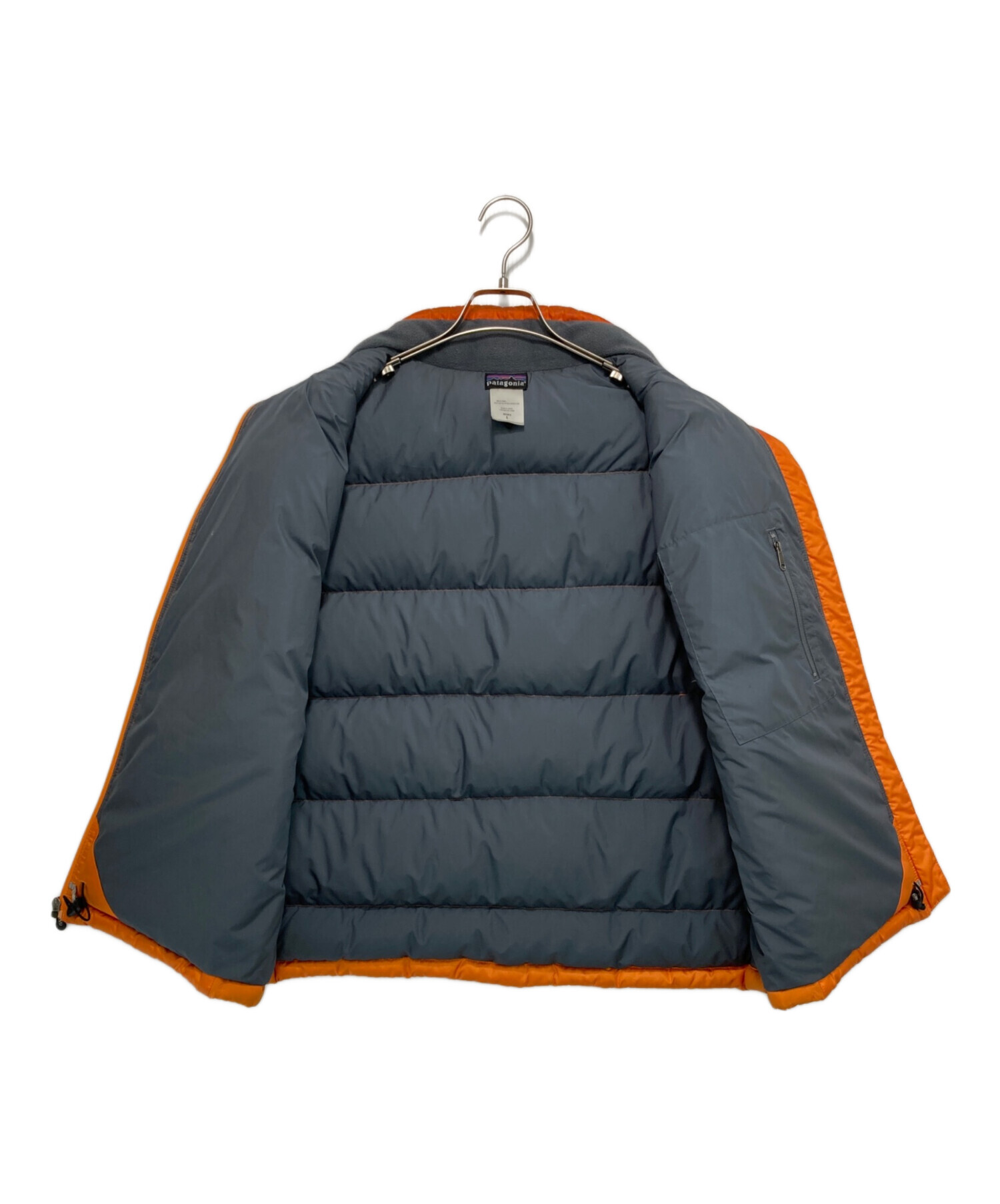 中古・古着通販】Patagonia (パタゴニア) ダウンベスト オレンジ