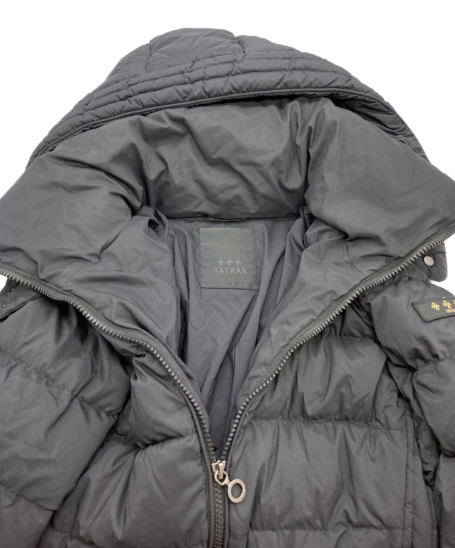 中古・古着通販】TATRAS (タトラス) POLITEAMA ダウンコート ネイビー 