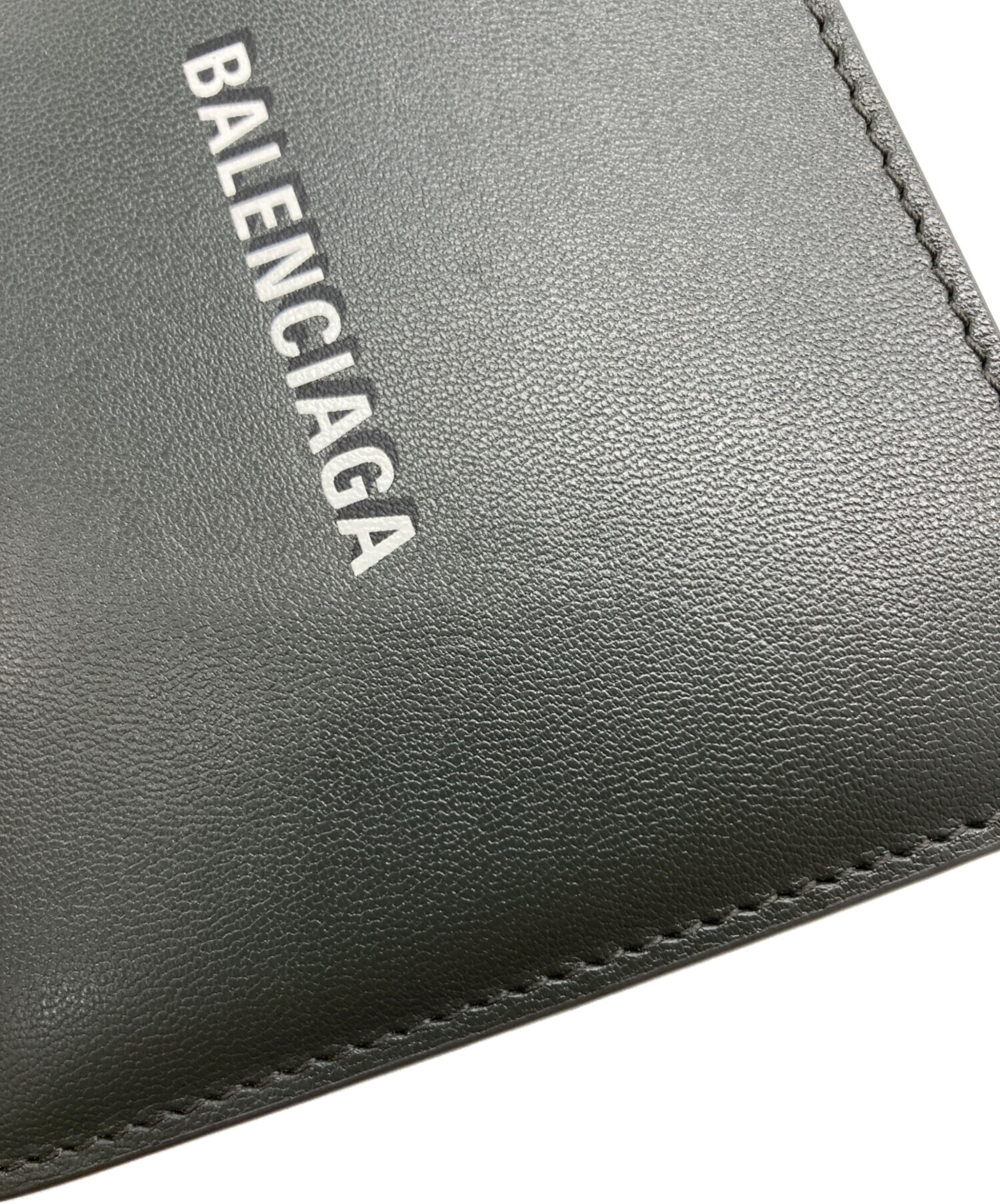 中古・古着通販】BALENCIAGA (バレンシアガ) 2つ折り財布 グレー 