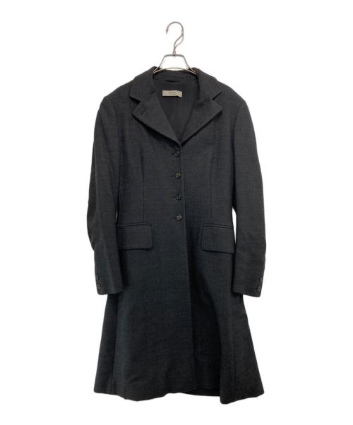中古・古着通販】prada (プラダ) チェスターコート グレー サイズ:40