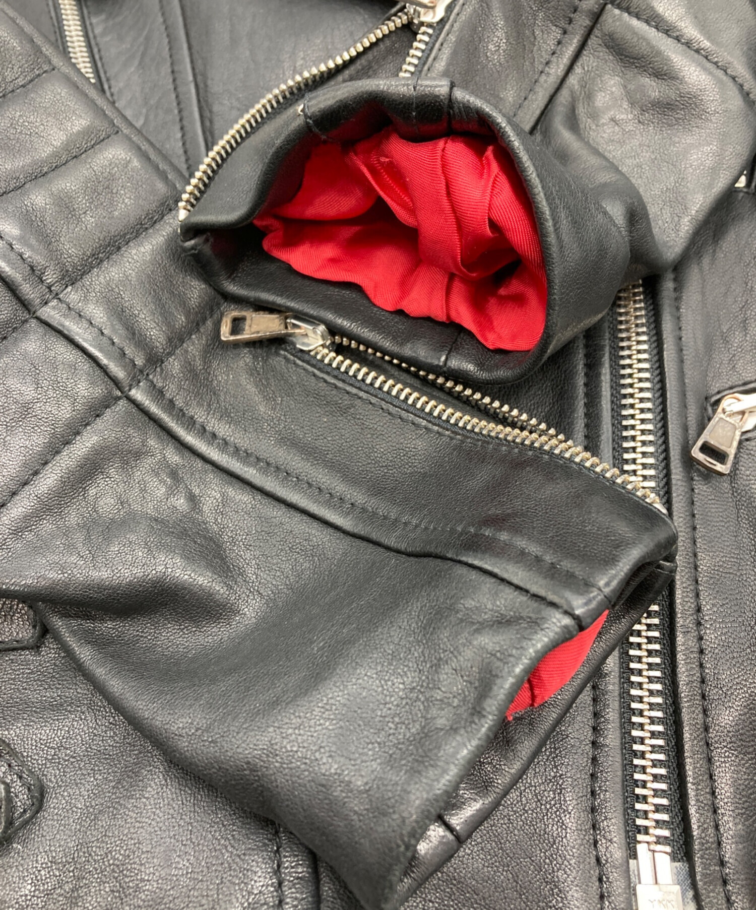 中古・古着通販】CELINE (セリーヌ) Biker Leather Riders Jacket
