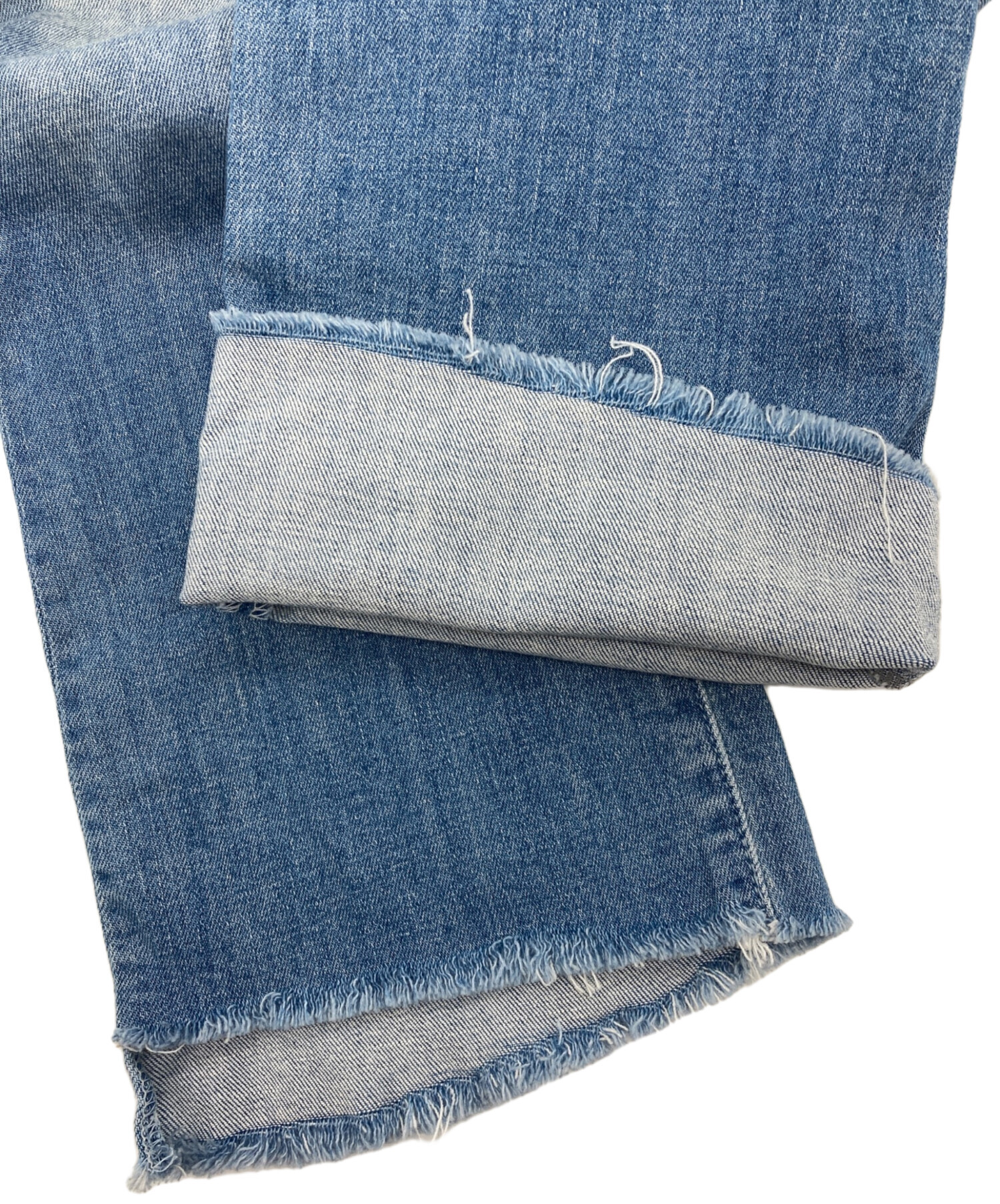 中古・古着通販】mother (マザー) INSIDER CROP STEP FRAY-SHK/ブーツ