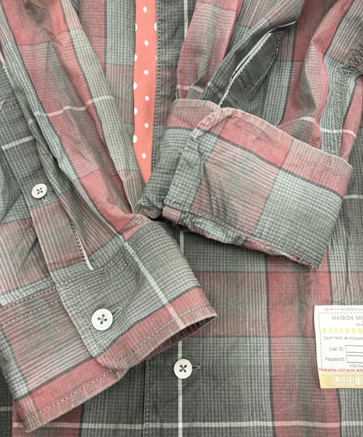 中古・古着通販】Maison MIHARA YASUHIRO (メゾン ミハラ ヤスヒロ 