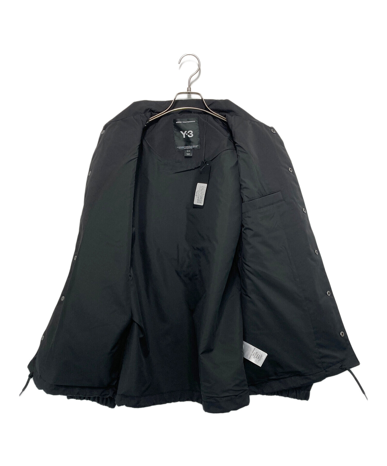 中古・古着通販】Y-3 (ワイスリー) U NYLON COACH JACKET ブラック 
