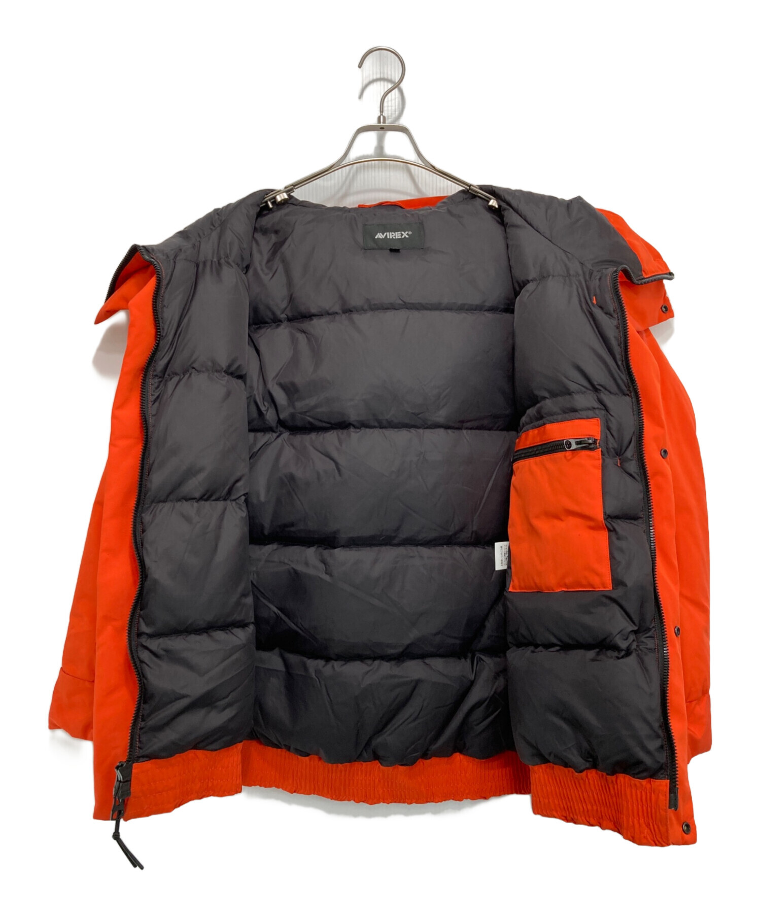 中古・古着通販】AVIREX (アヴィレックス) FIELD DOWN PARKA レッド