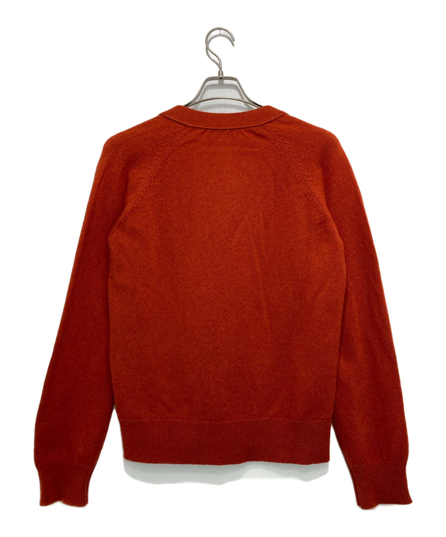 中古・古着通販】A.P.C. (アーペーセー) ニットカーディガン オレンジ