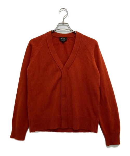 archive フランス製　A.P.C. 肉厚　ウール　ニット　カーディガン archive フランス製 A.P.C. 肉厚 ウール ニット カーディガン