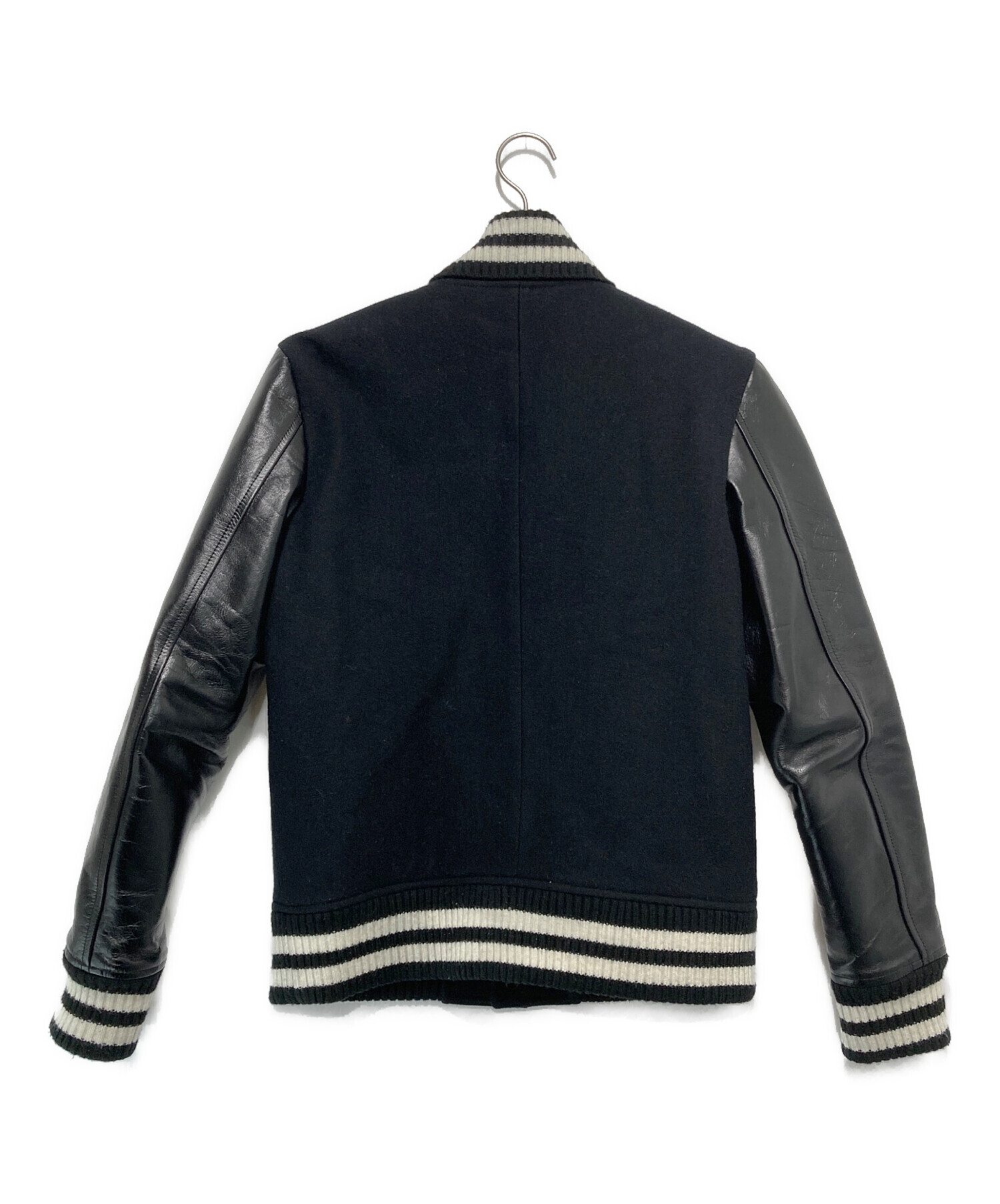 中古・古着通販】Roen (ロエン) STADIUM JACKET ブラック サイズ:S