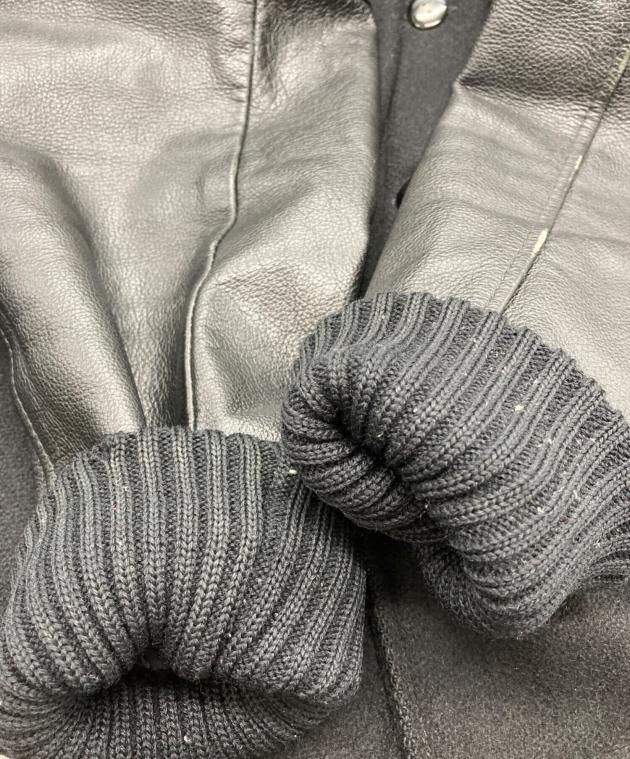 中古・古着通販】SKOOKUM (スクーカム) スタジャン ブラック サイズ:38