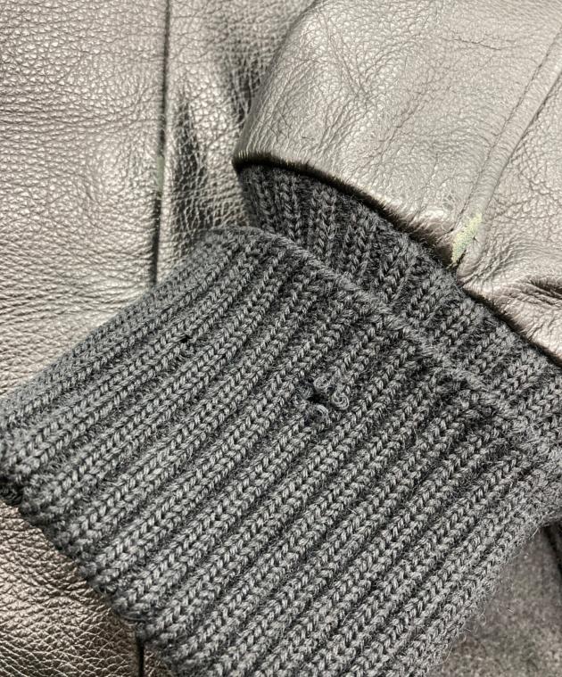 中古・古着通販】SKOOKUM (スクーカム) スタジャン ブラック サイズ:38