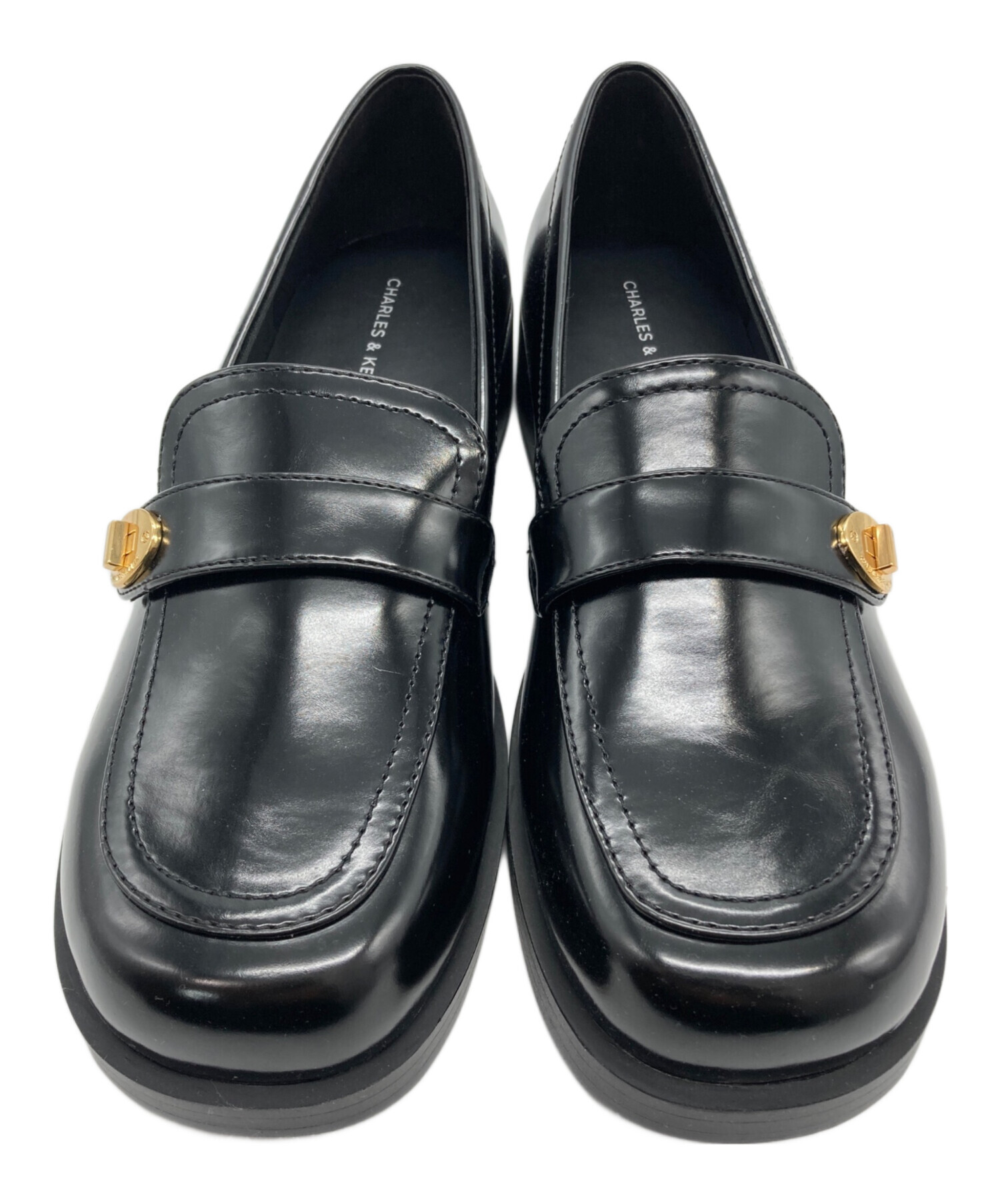 中古・古着通販】CHARLES & KEITH (チャールズ＆キース) メタリック 