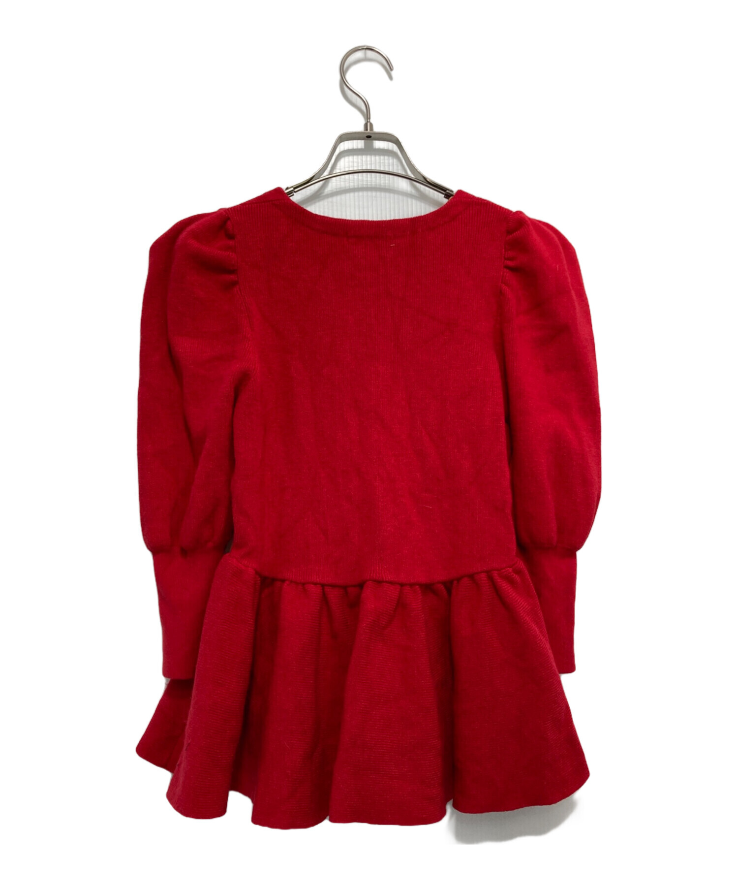 中古・古着通販】Snidel (スナイデル) ペプラムパフカーディガン