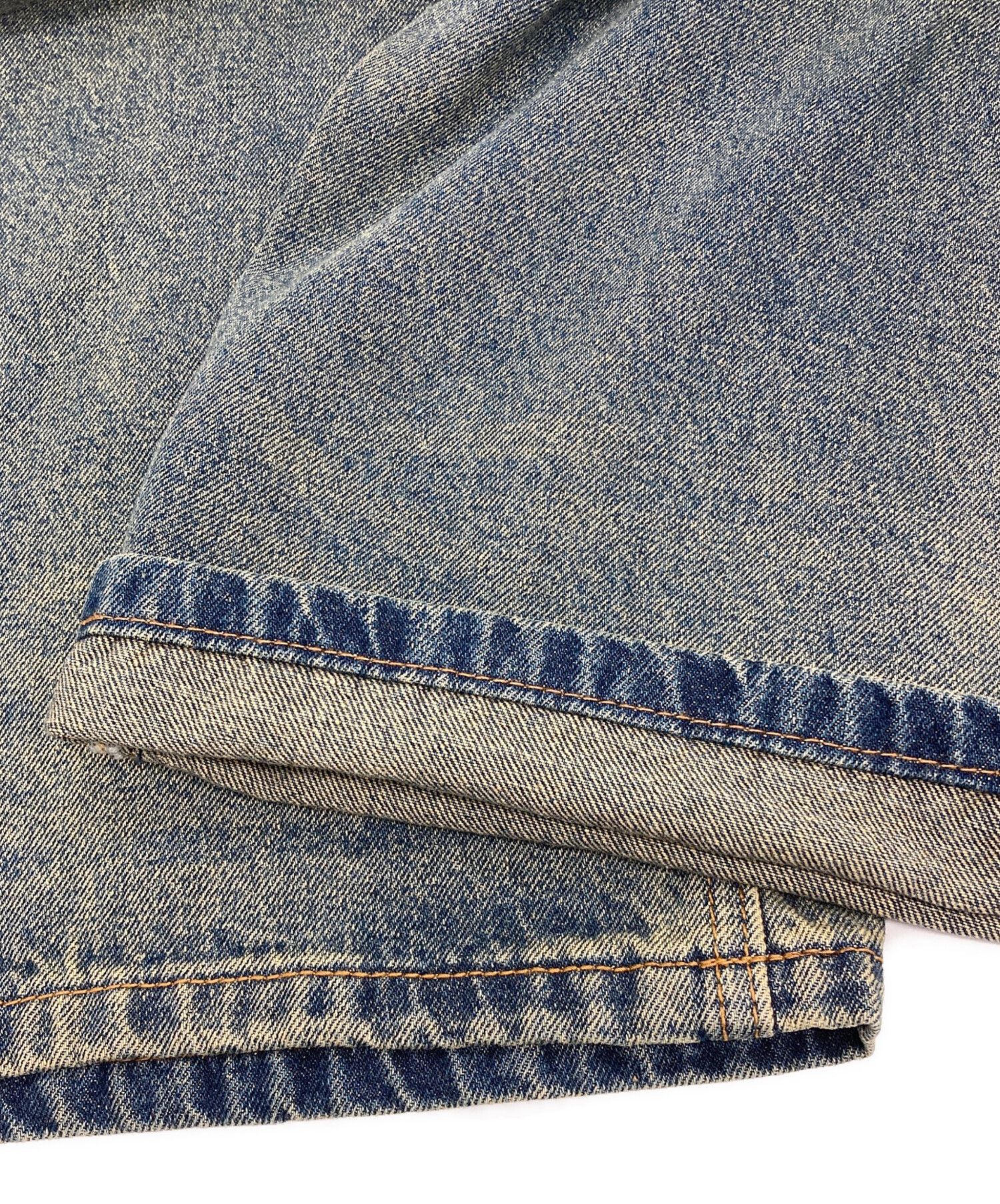 中古・古着通販】JHYQ (JHYQ) ワイドデニムパンツ インディゴ サイズ 