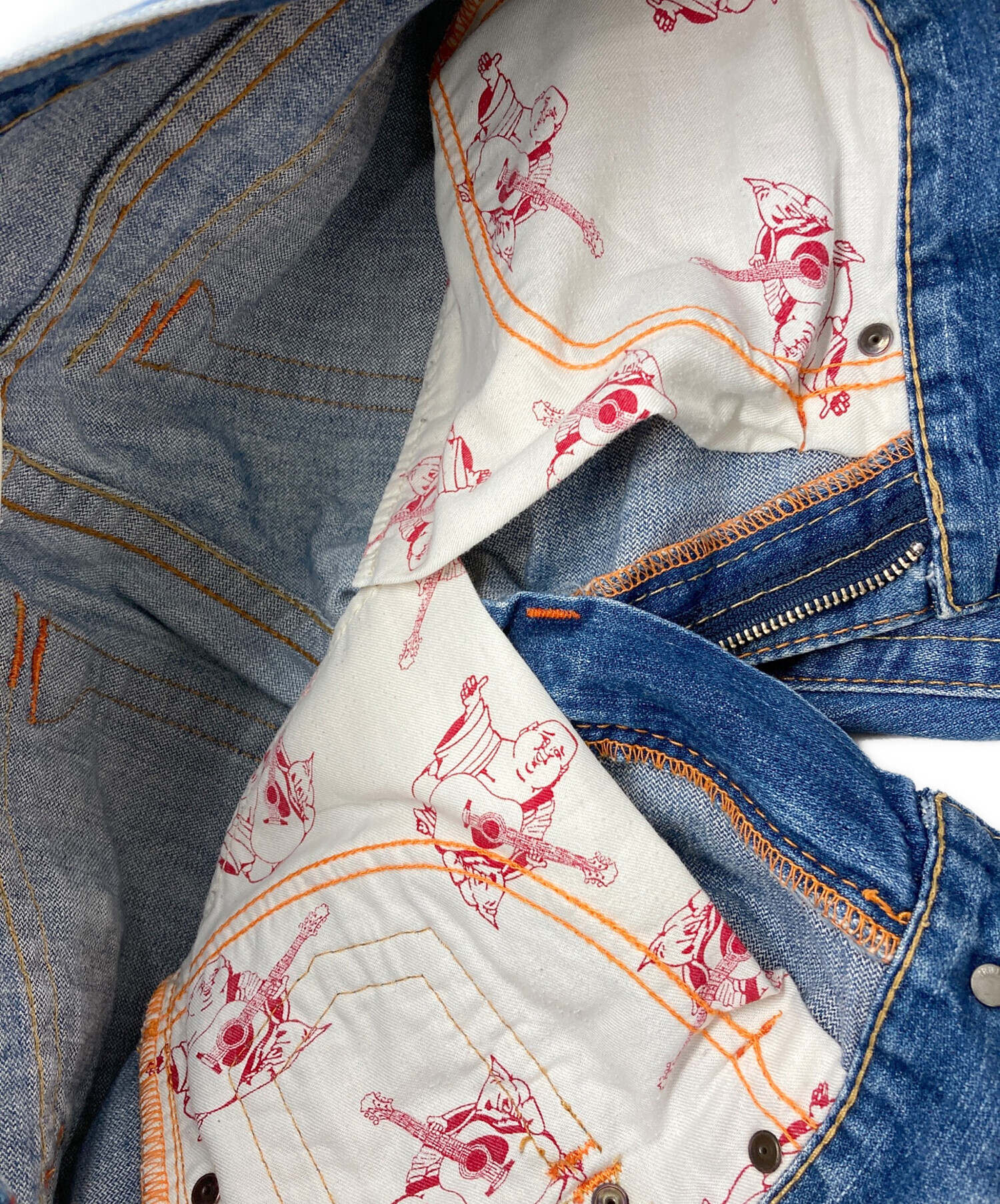 中古・古着通販】TRUE RELIGION (トゥルー レリジョン) JOEYフレア 