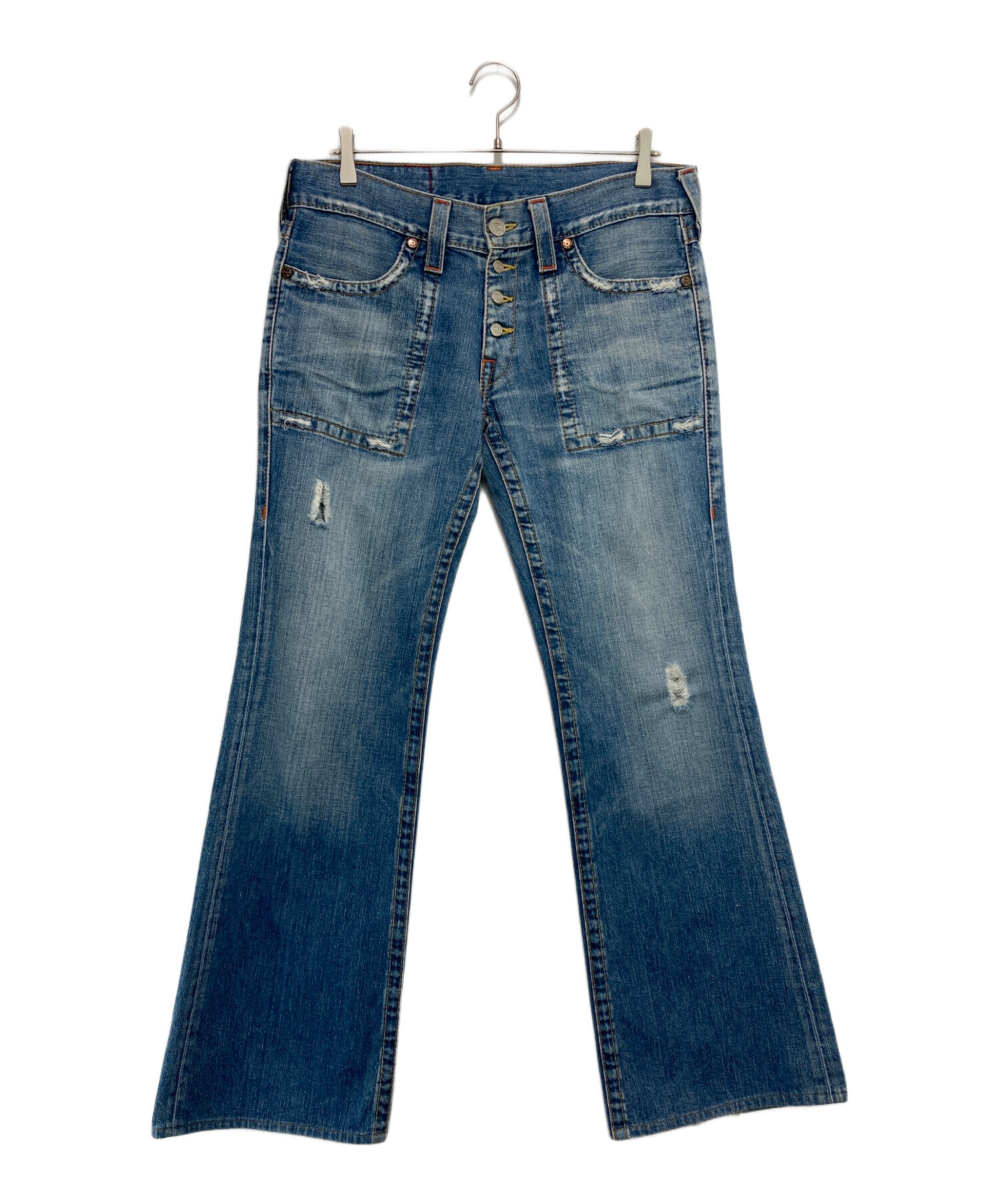 中古・古着通販】TRUE RELIGION (トゥルー レリジョン) TONYフレア 