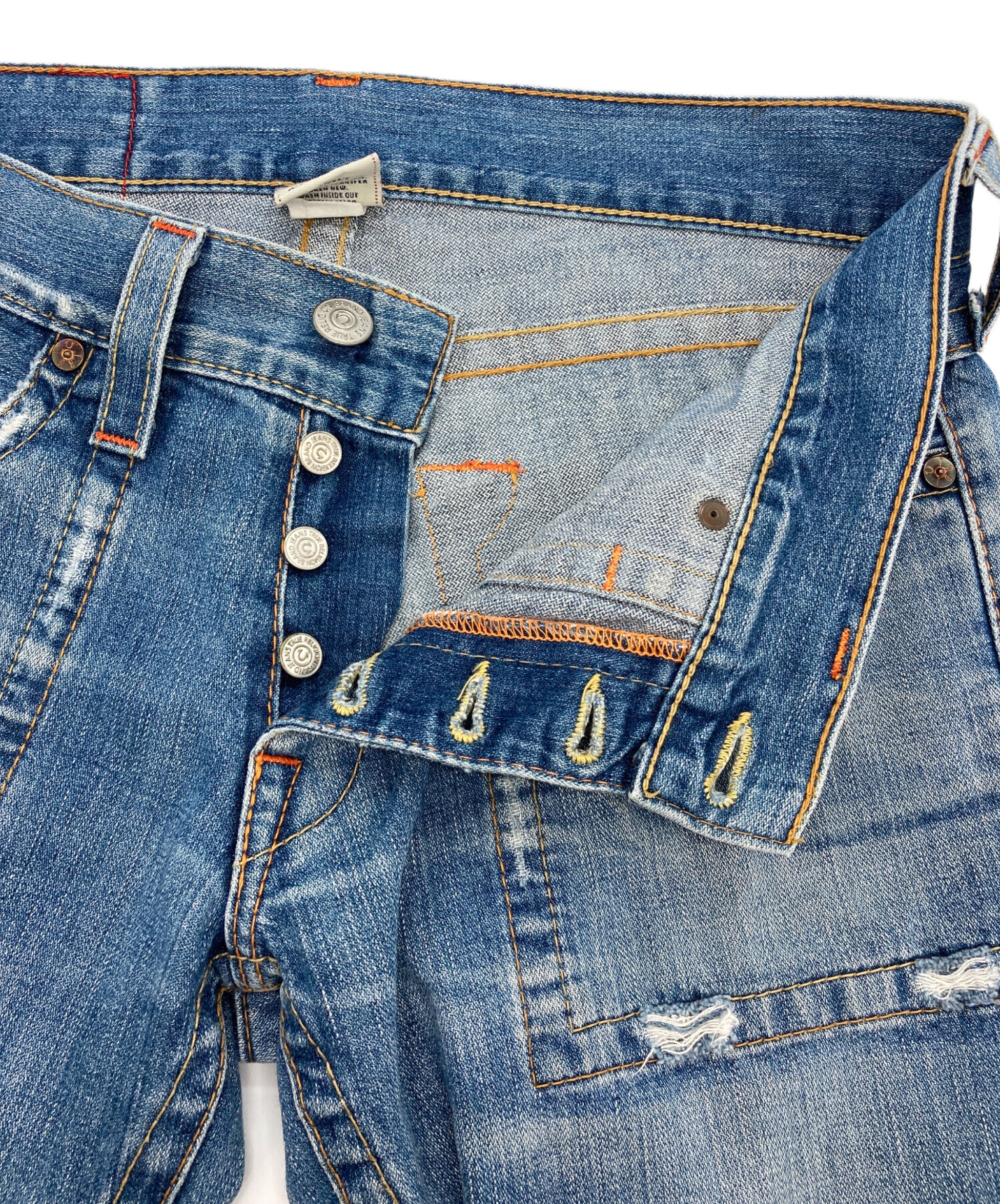 中古・古着通販】TRUE RELIGION (トゥルー レリジョン) TONYフレア 