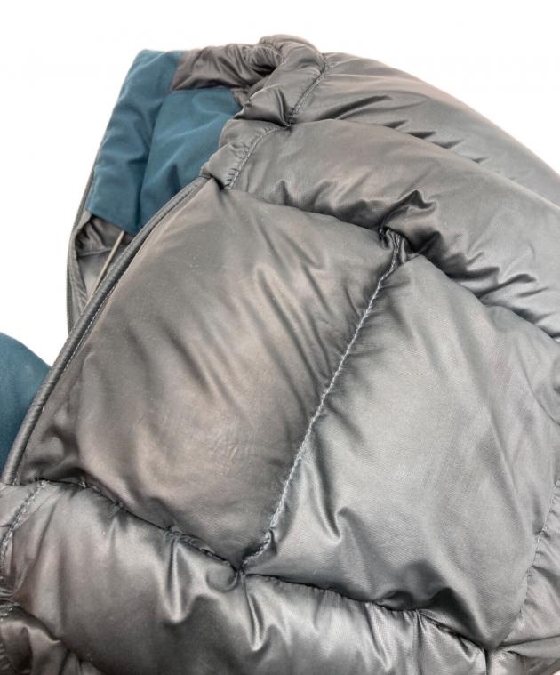【激レア】旧ロゴmont-bell XL グレー 半袖ダウン 収納袋付き 80's Old Mont-bell GORE-TEX Mountain Jacket L / オールドモンベル