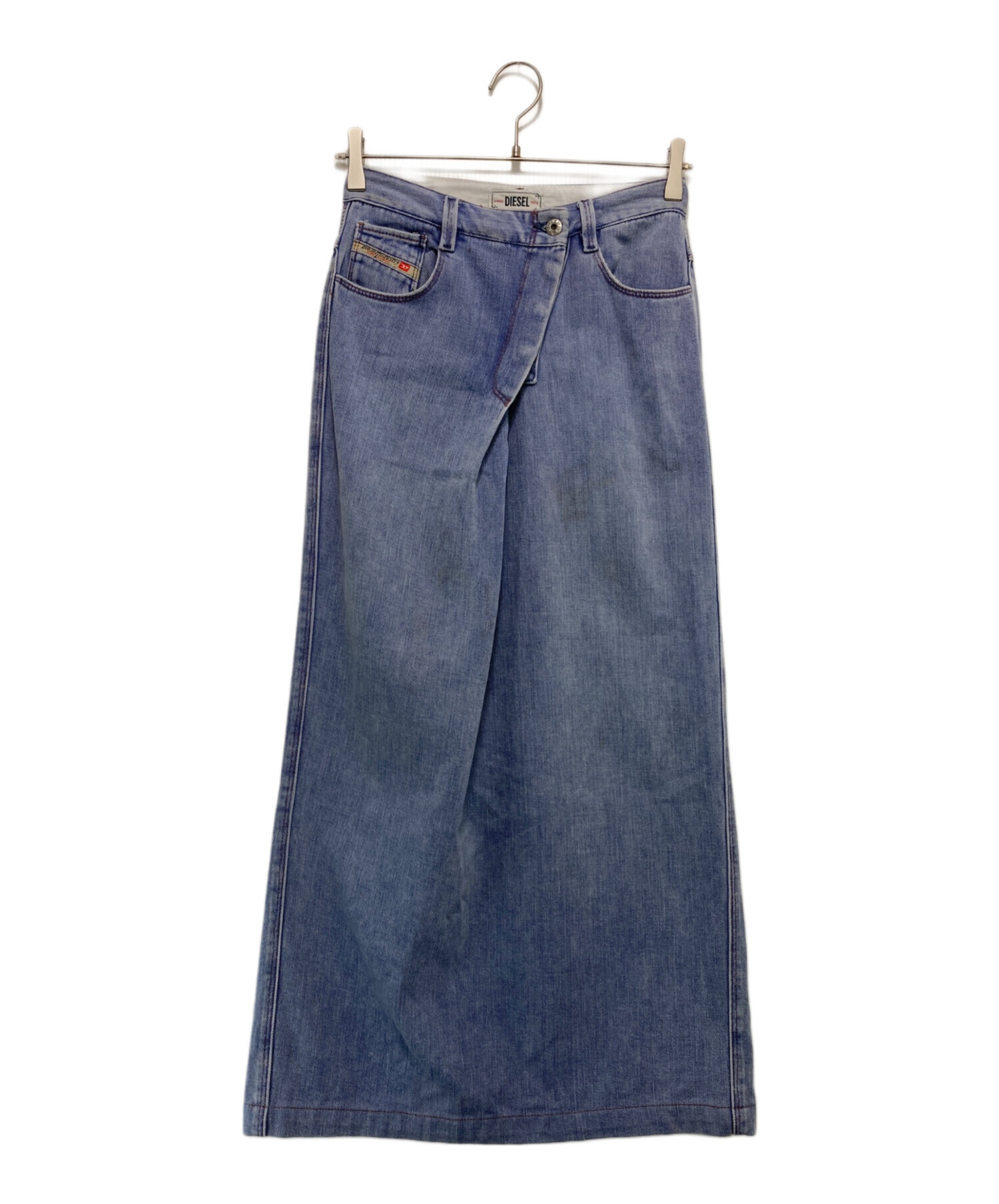 DIESEL / スカート/23/デニム/IDG 中古・古着通販】DIESEL (ディーゼル) デニムスカート スカイブルー