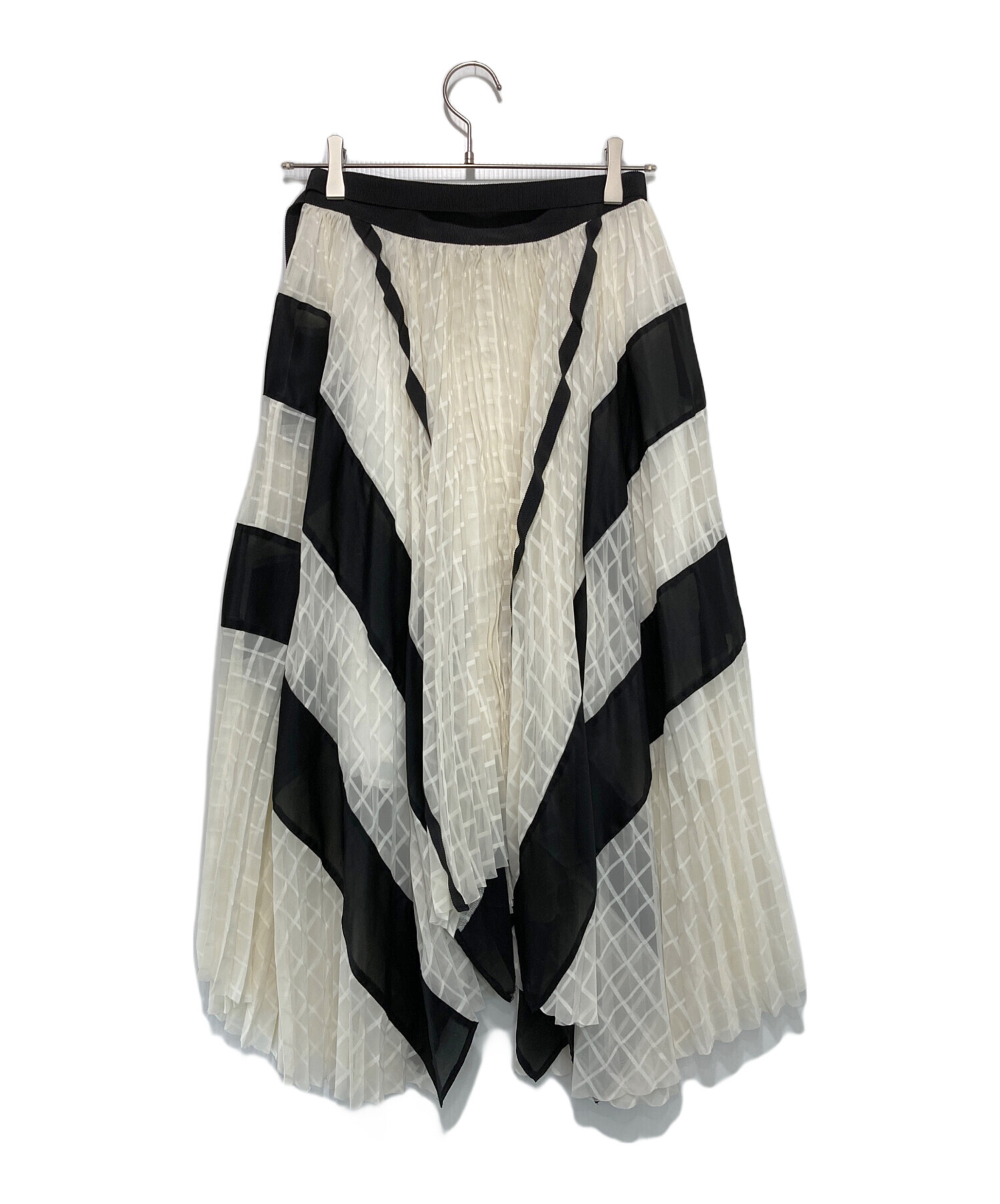 中古・古着通販】sacai (サカイ) ラップスカート ホワイト 中古・古着通販】sacai (サカイ) ラップスカート ホワイト