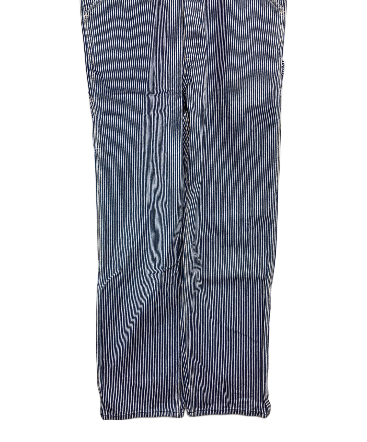 中古・古着通販】CarHartt (カーハート) ヒッコリーオーバーオール