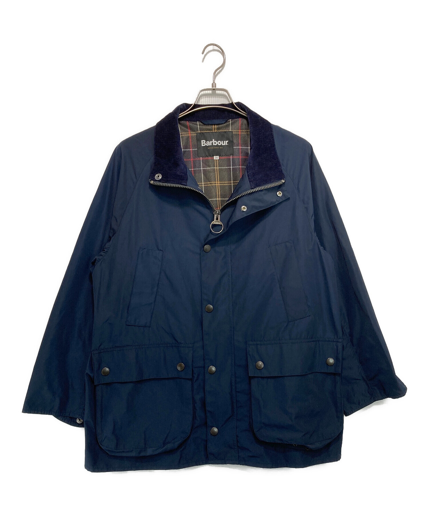中古・古着通販】Barbour (バブアー) ナイロンジャケット ネイビー 