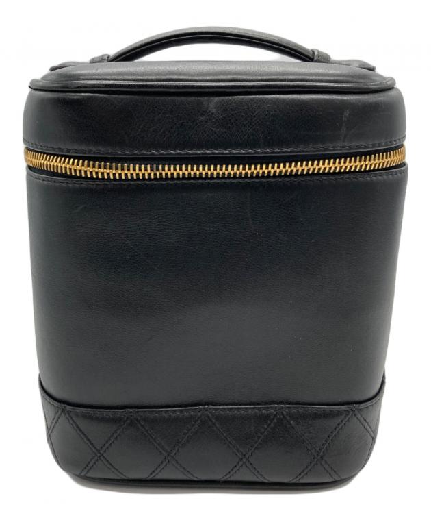 CHANELバニティ 中古・古着通販】CHANEL (シャネル) CHANEL バニティバッグ ブラック