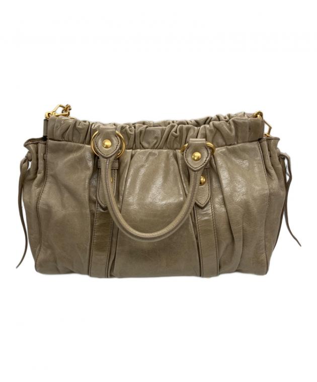中古・古着通販】MIU MIU (ミュウミュウ) ヴィッテロルクス2WAYバッグ