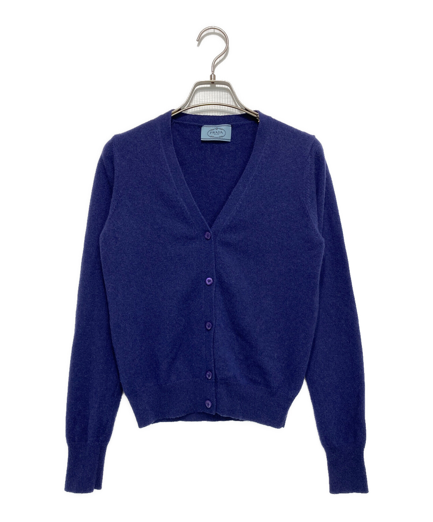 24AW PRADA カーディガン ネイビー サイズ46 PRADA ネイビー カーディガン サイズ46 ネイビー（紺）系 PRADA(プラダ