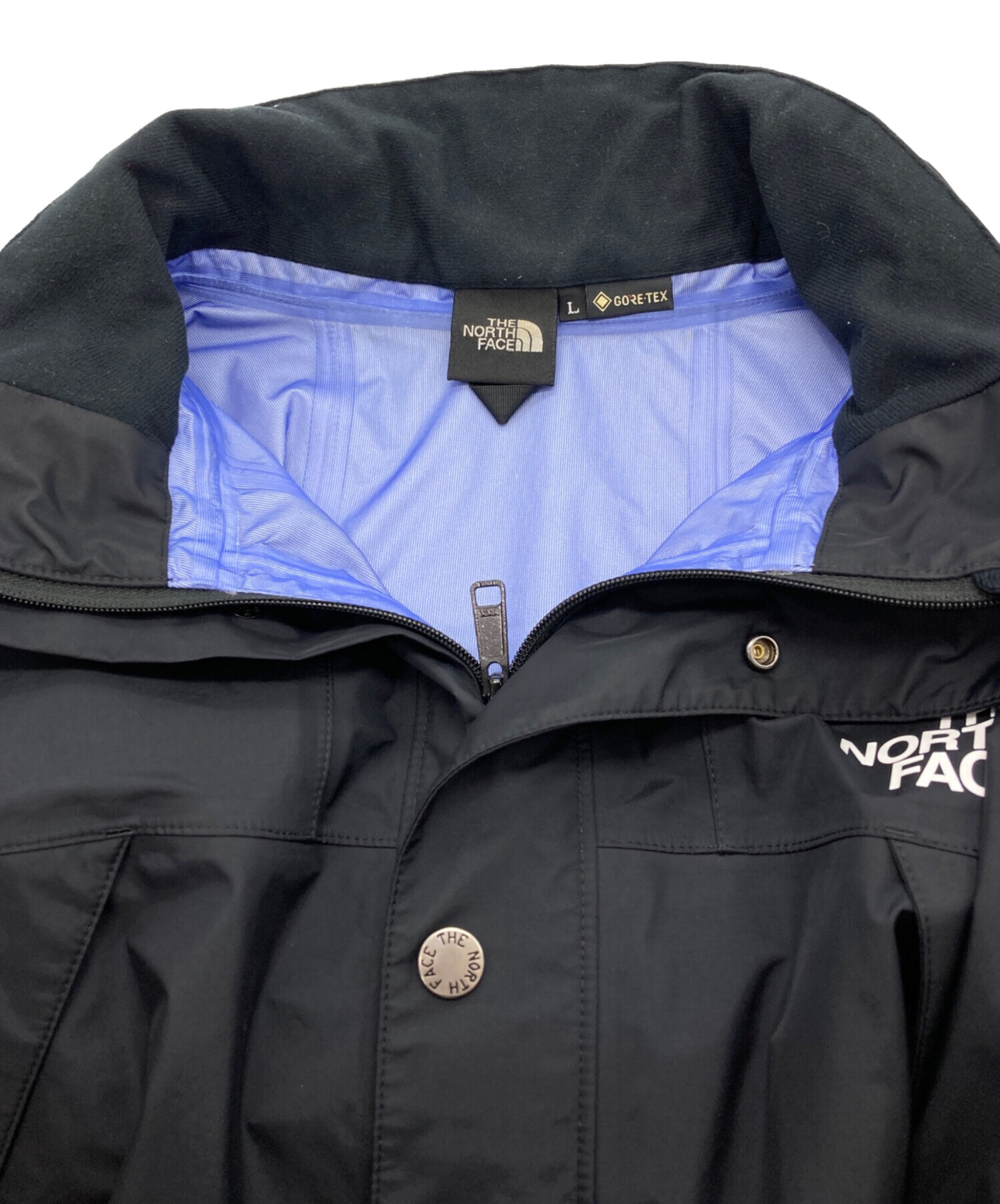The North Face レインウェア 青・黒 未使用 【公式通販】