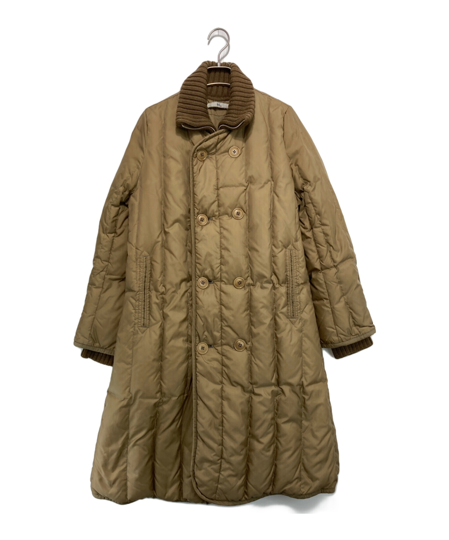 45R フォーティファイブ アール コート 表記なし ベージュ レディース 中古・古着通販】45R (フォーティファイブ・アール) ダウンコート