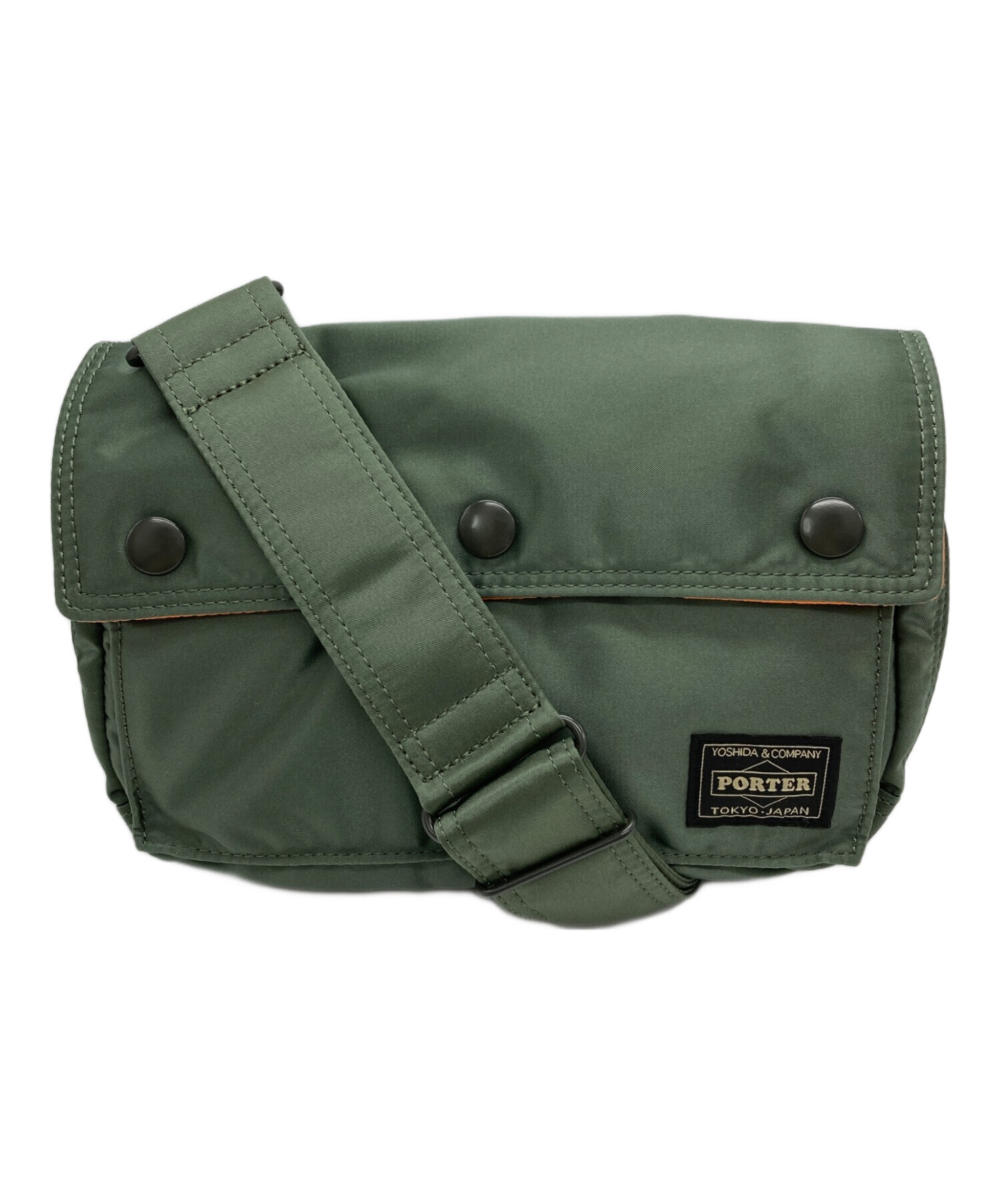中古・古着通販】PORTER (ポーター) ENVELOPE BAG カーキ サイズ:- 未  