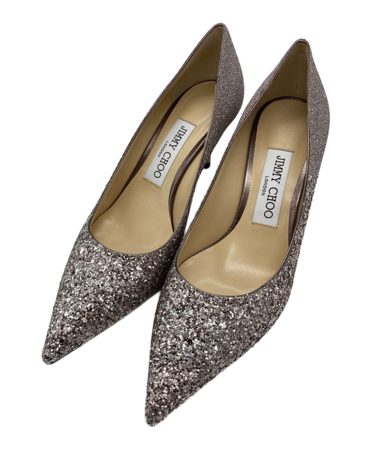 JIMMY CHOO LOVE65 グリッター パンプス 【公式通販】