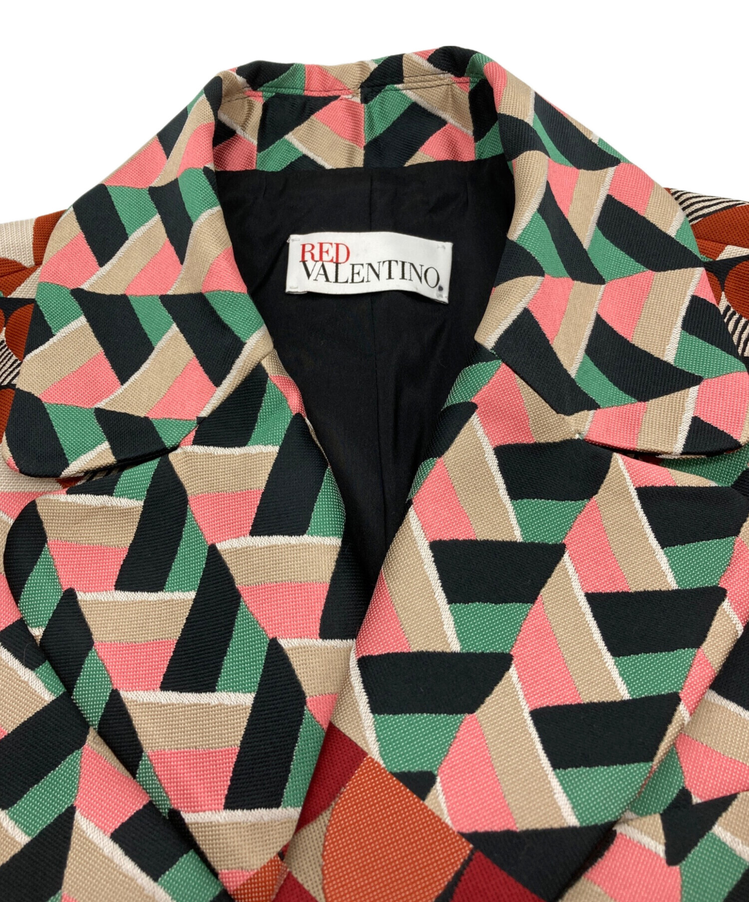 中古・古着通販】RED VALENTINO (レッドヴァレンティノ) 柄チェスター