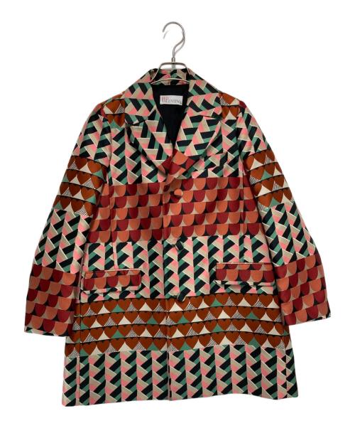 中古・古着通販】RED VALENTINO (レッドヴァレンティノ) 柄チェスター